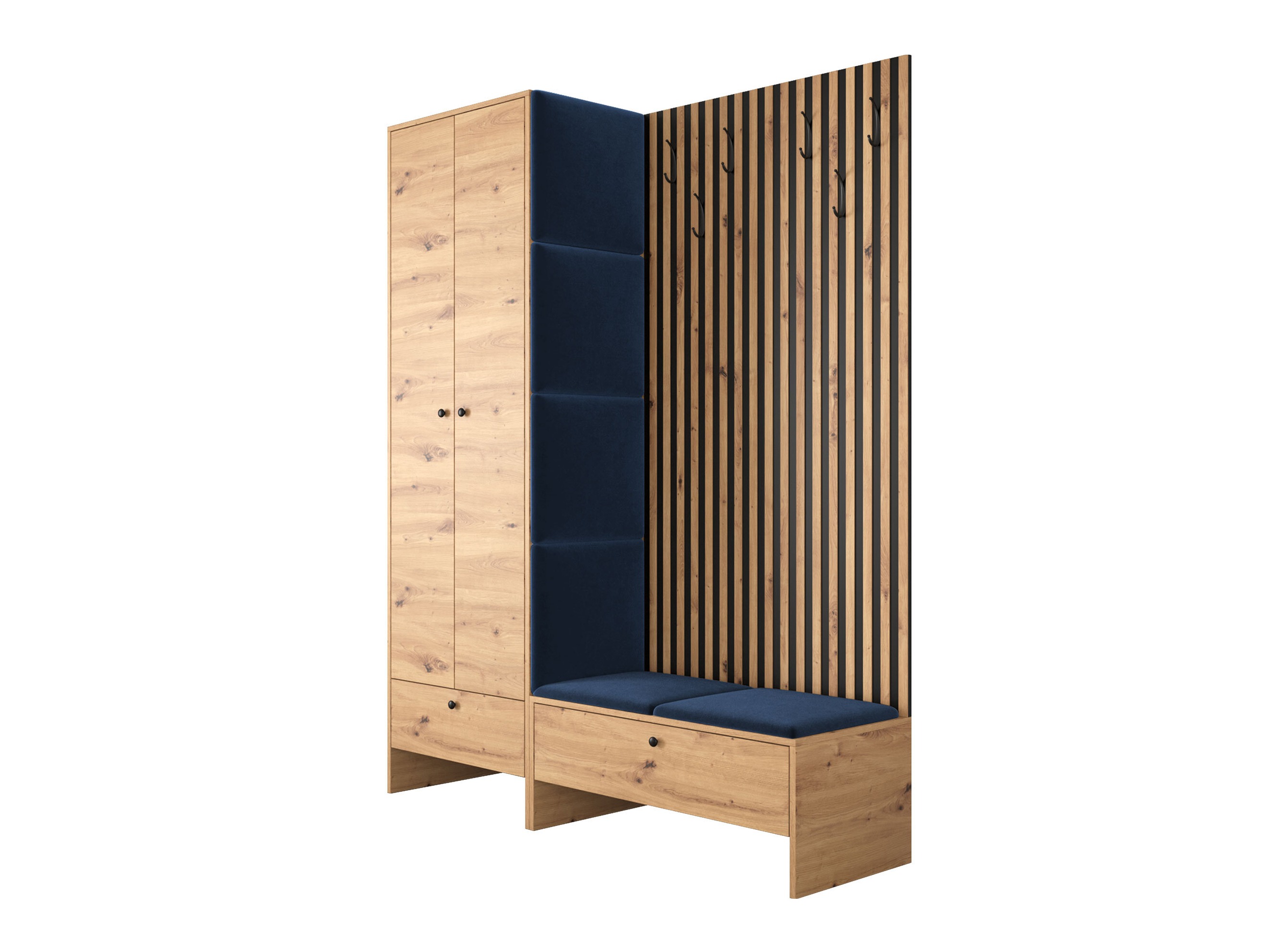 Hallway set Donio III (Artisan oak + Polo 891)
