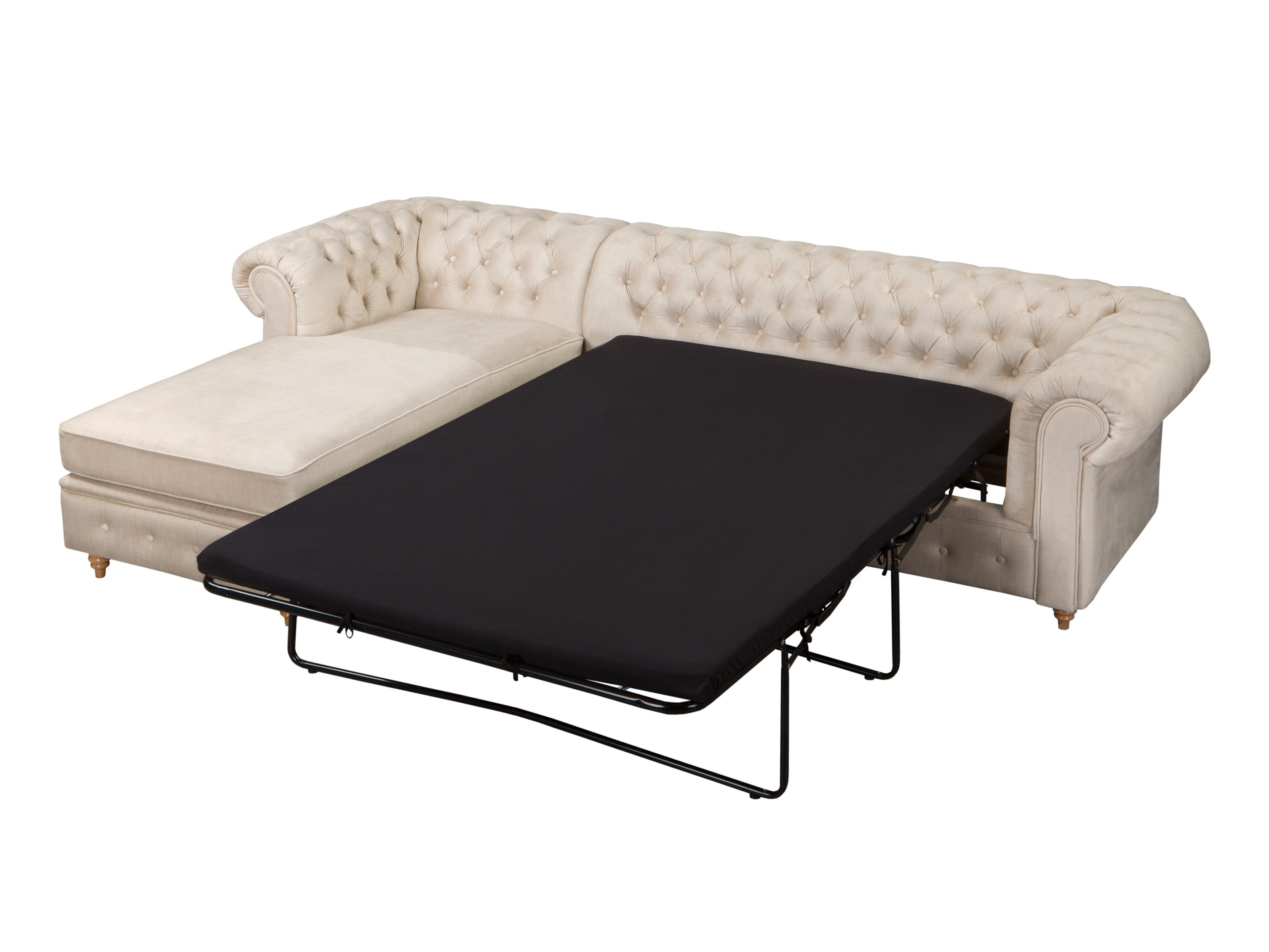 Chesterfield corner sofa Elitala 110 (Vogue 01)