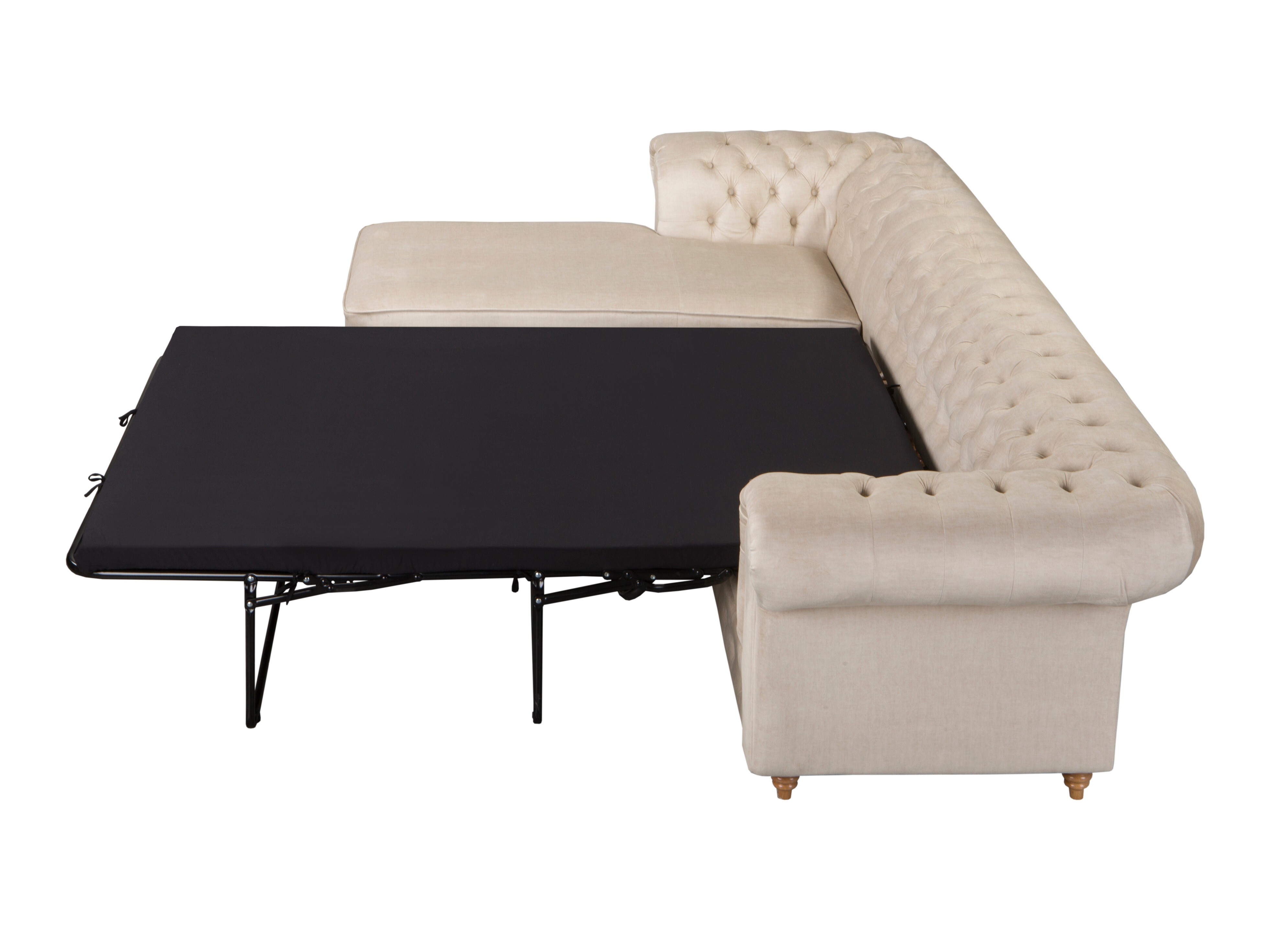 Chesterfield corner sofa Elitala 110 (Vogue 01)