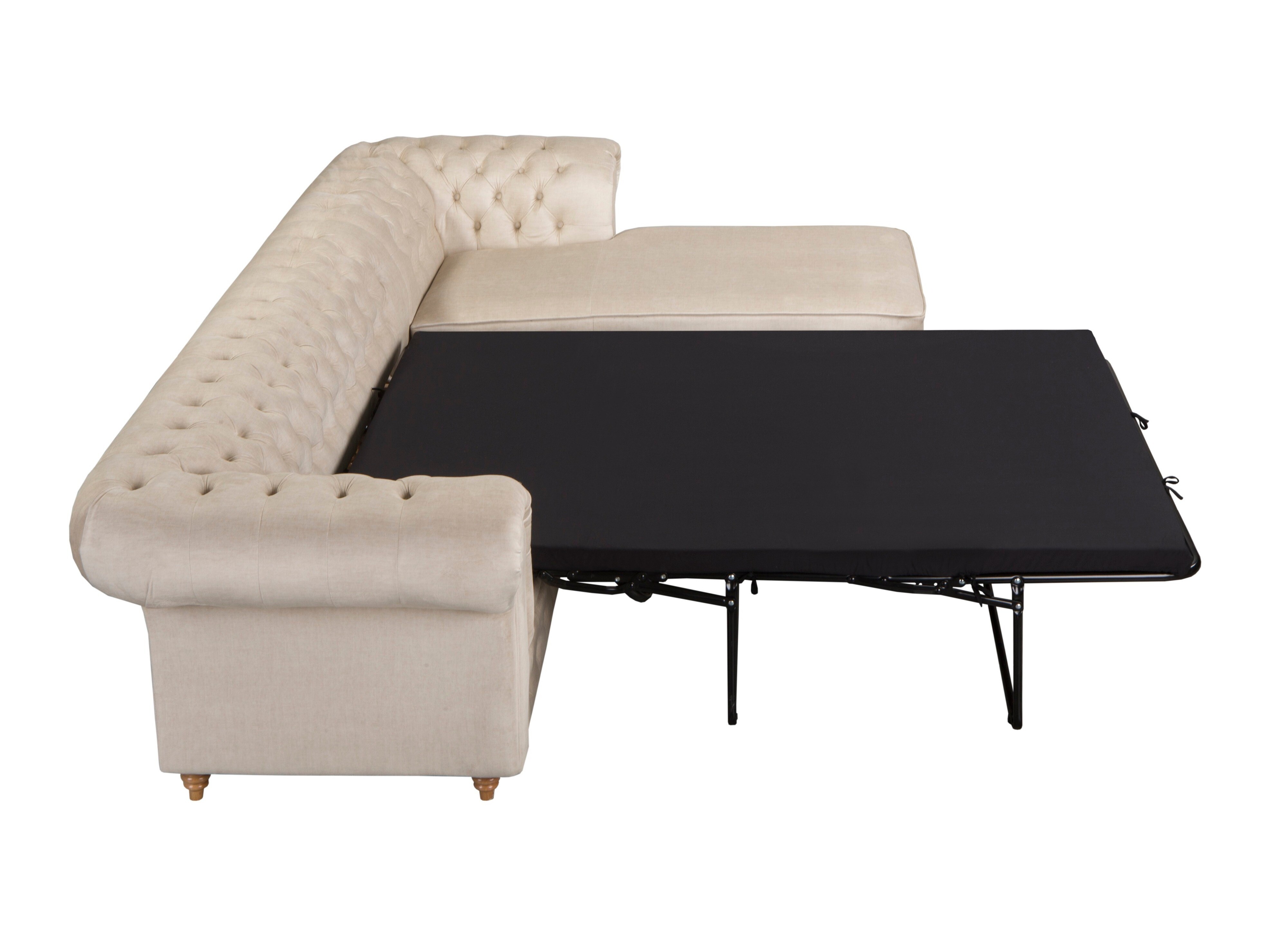Chesterfield corner sofa Elitala 110 (Vogue 01)
