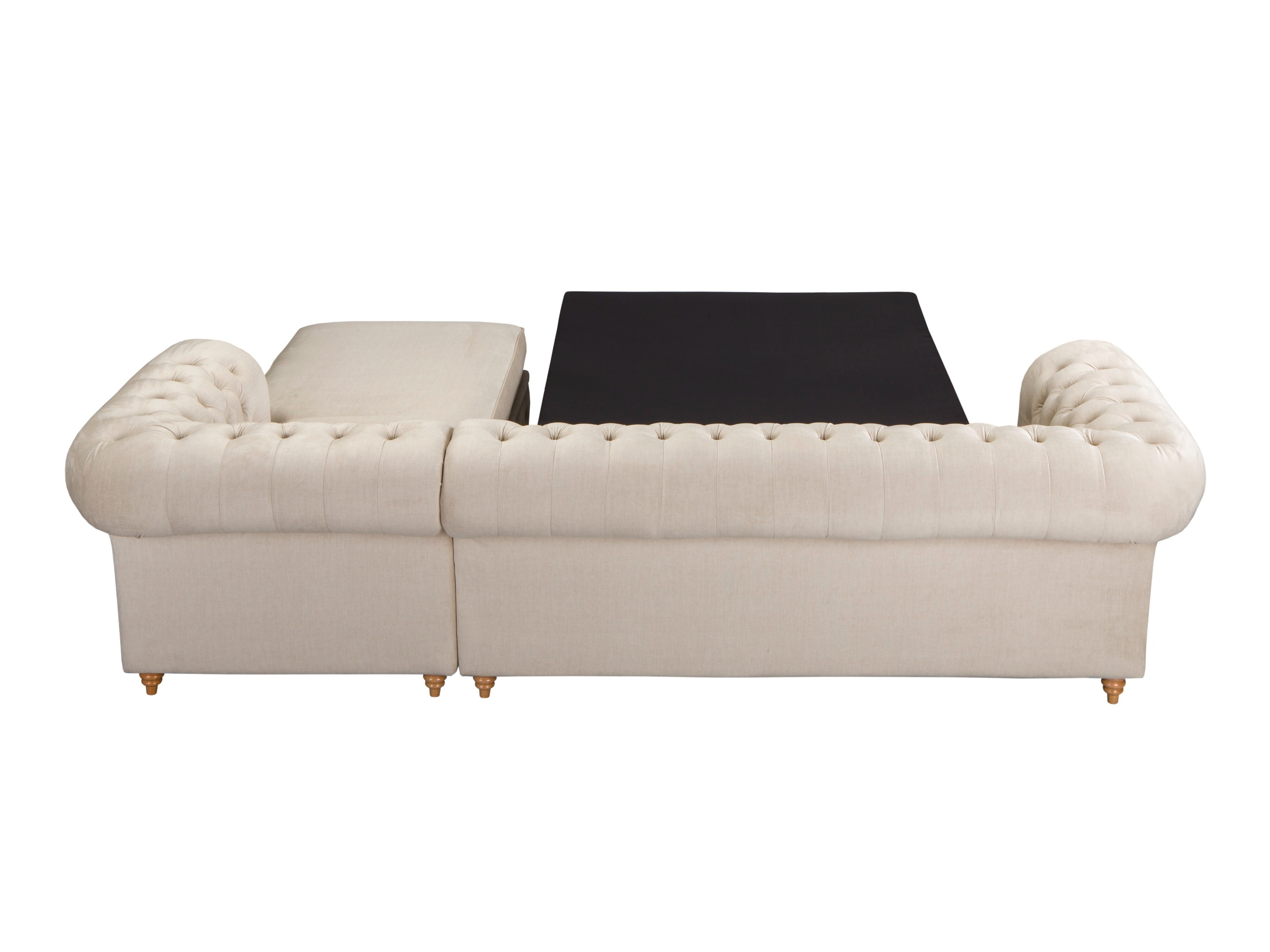 Chesterfield corner sofa Elitala 110 (Vogue 01)