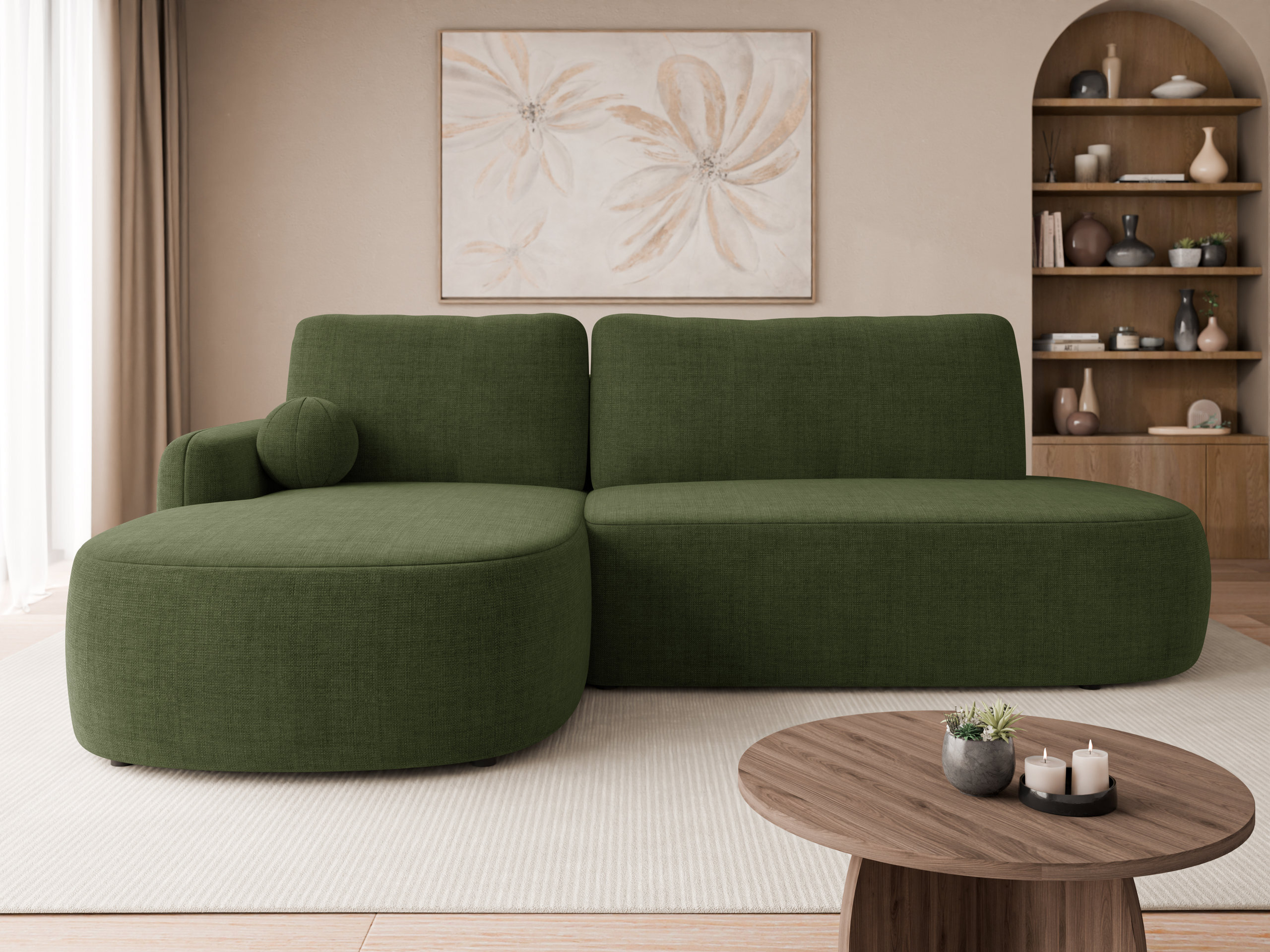 Corner sofa Comfivo Popis I (Golden 35)
