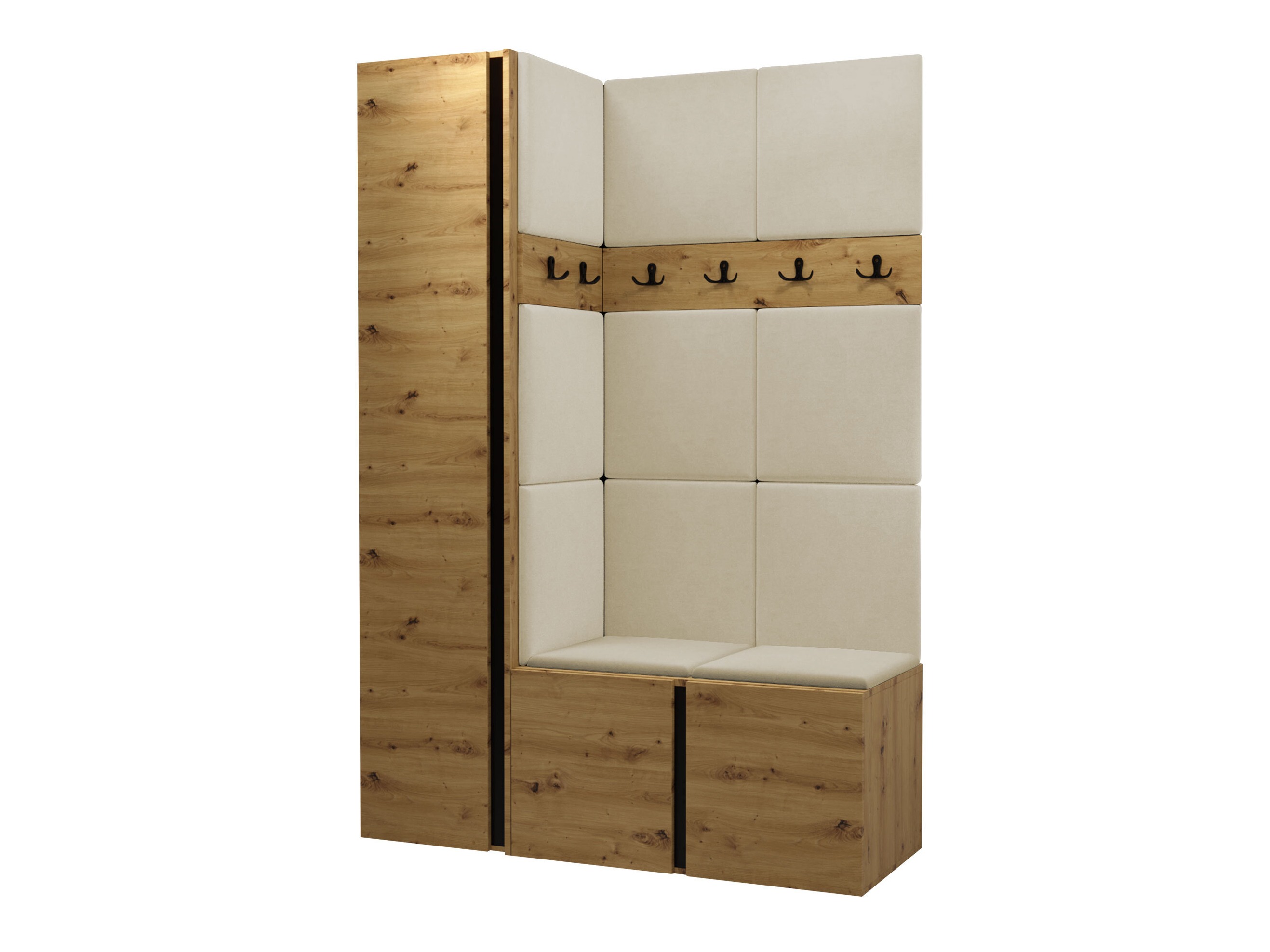 Hallway set Pinis IX (Artisan oak)