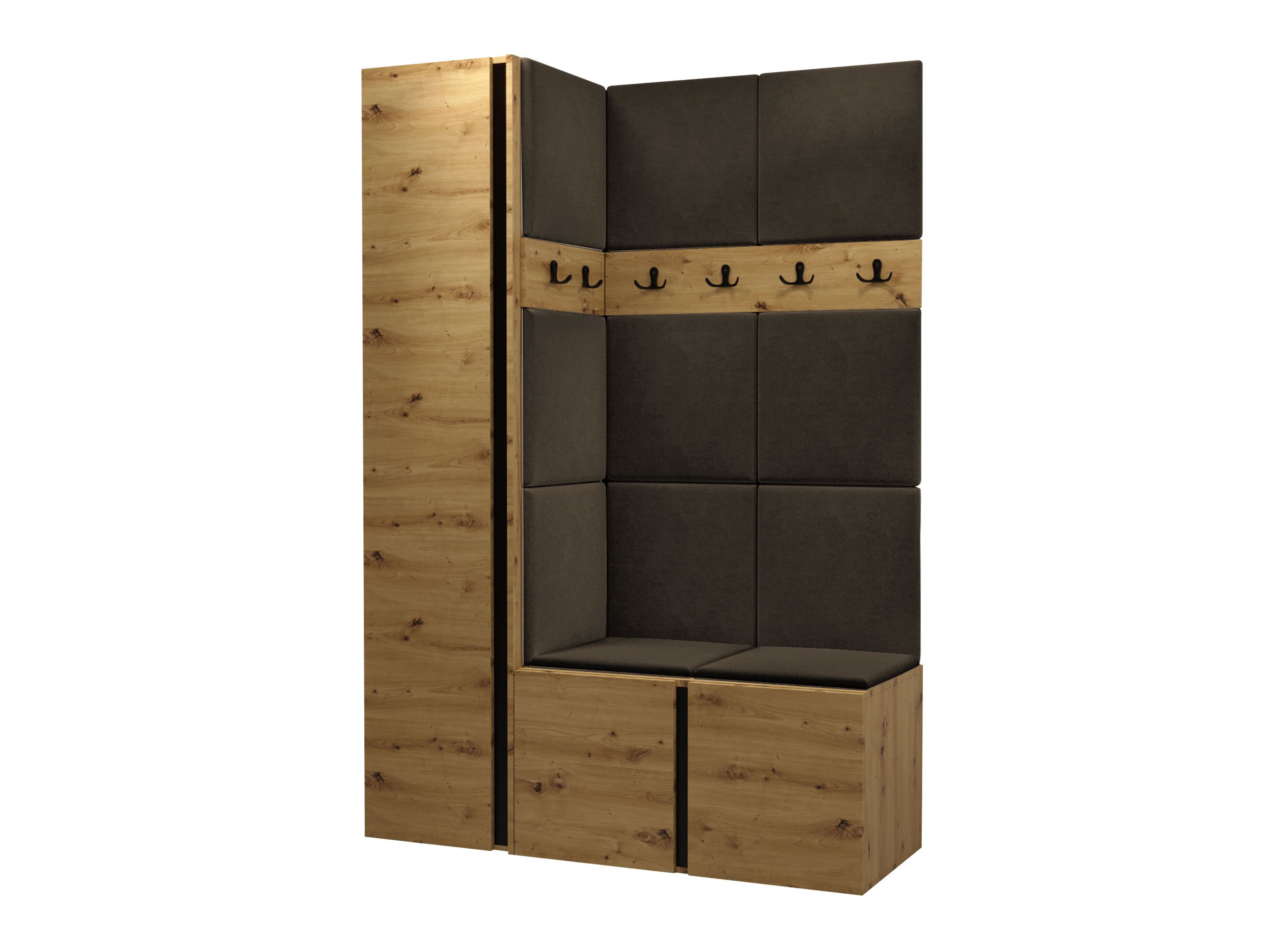 Hallway set Pinis IX (Artisan oak)