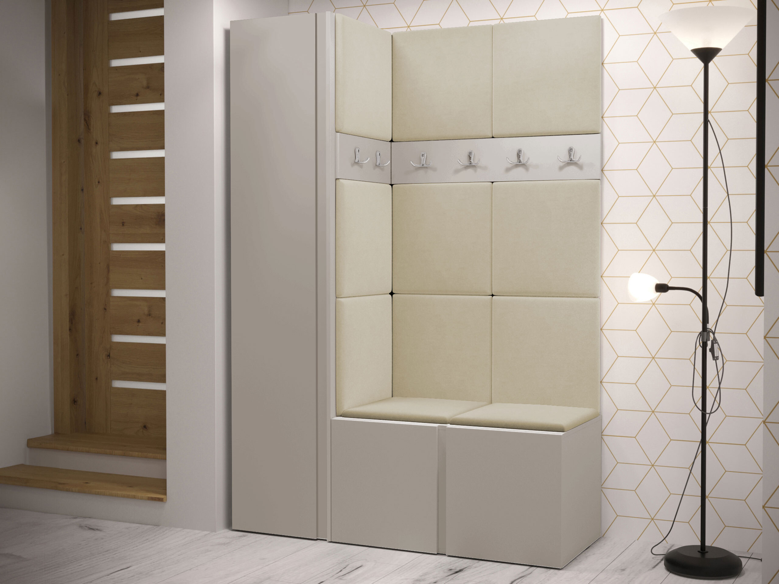 Hallway set Pinis IX (Cashmere)