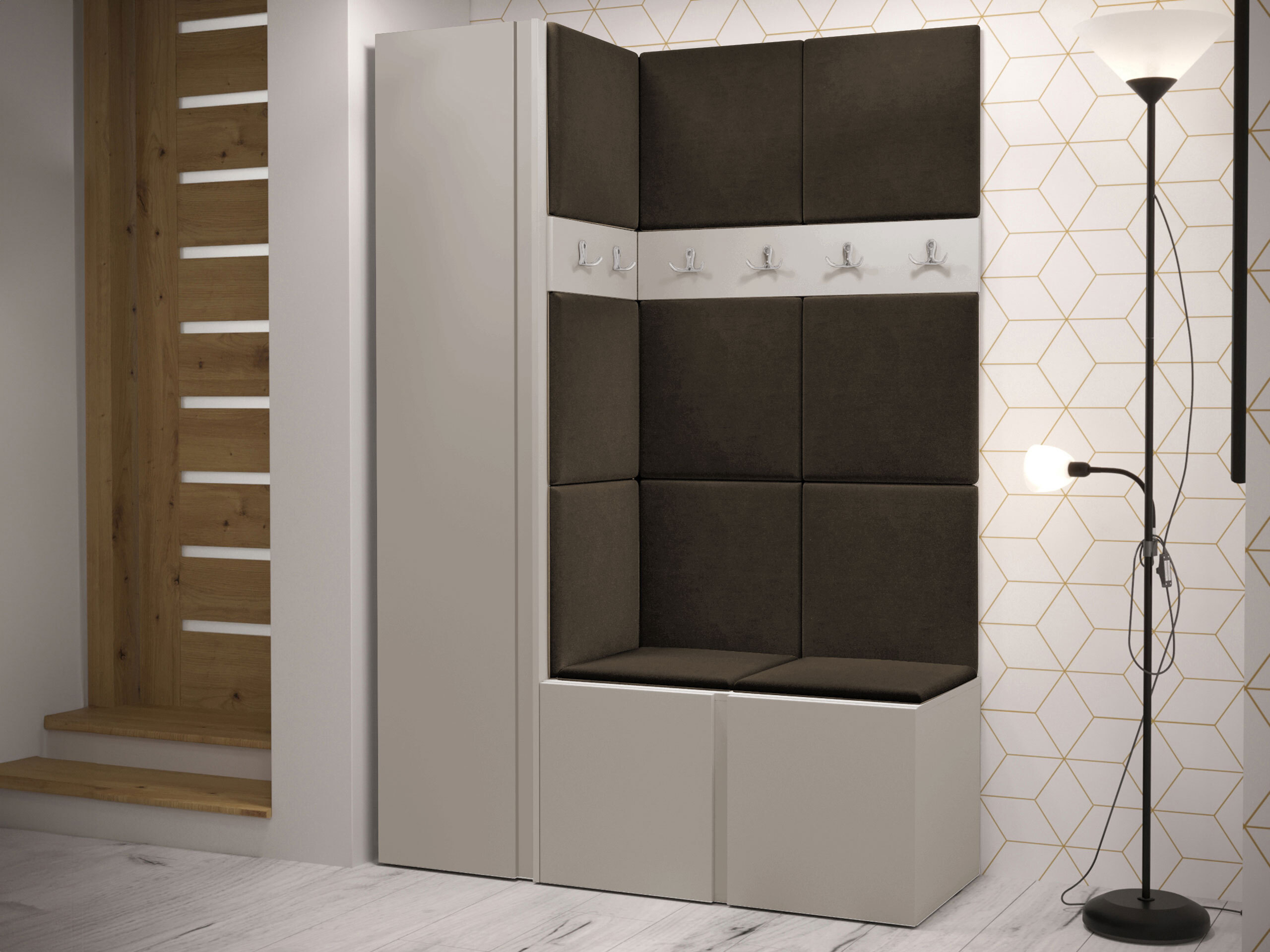 Hallway set Pinis IX (Cashmere)