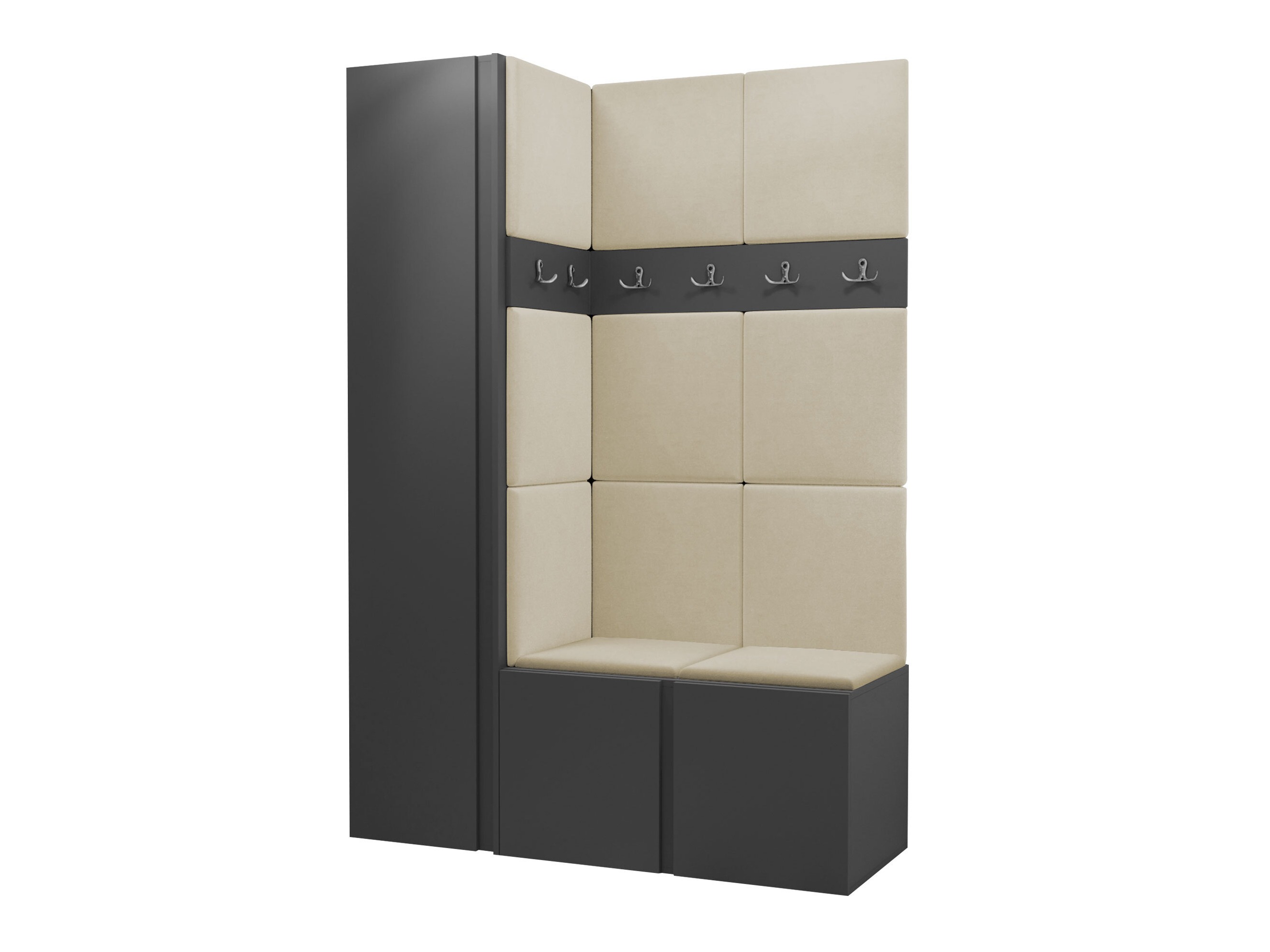Hallway set Pinis IX (Graphite)