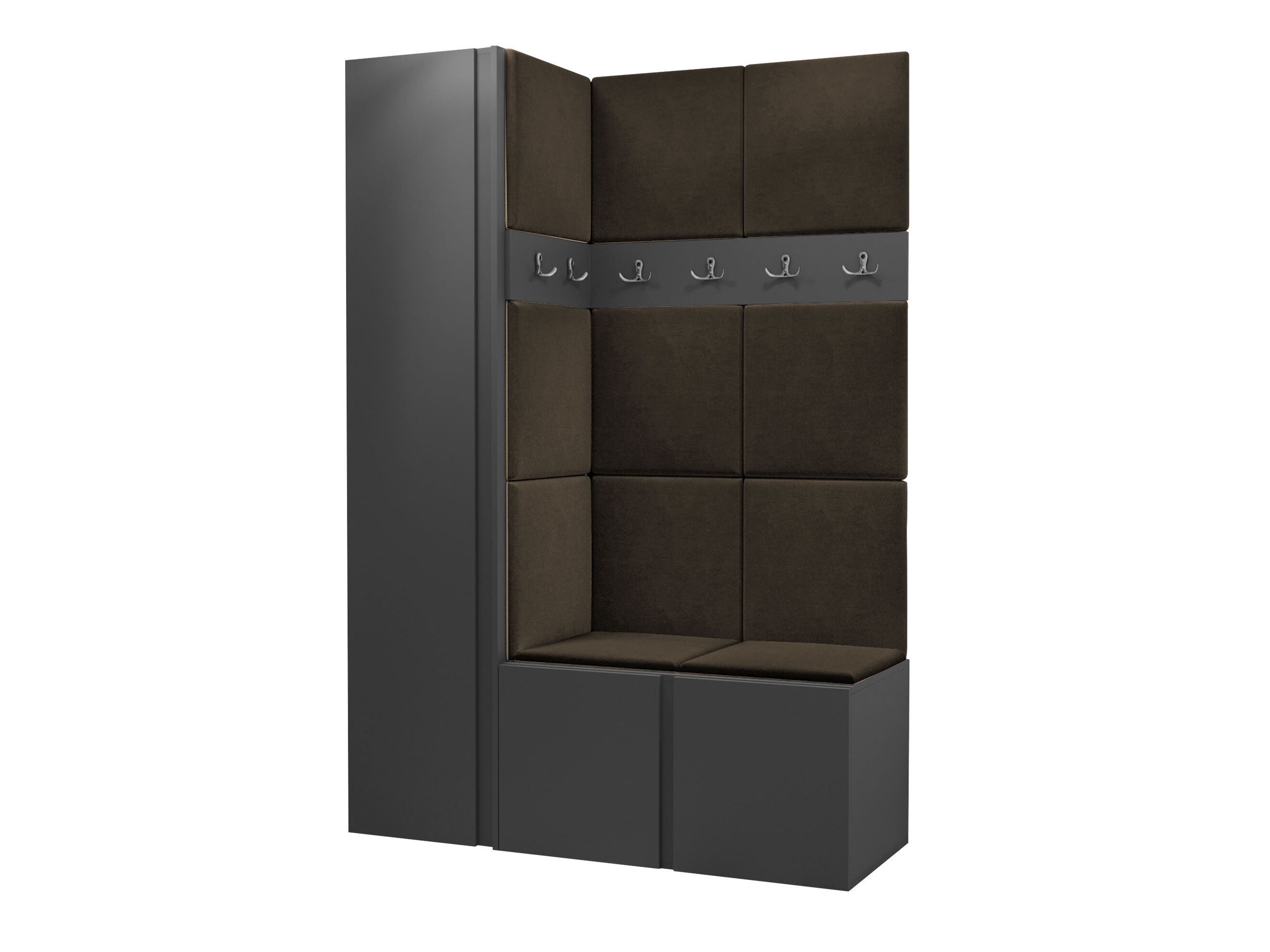 Hallway set Pinis IX (Graphite)