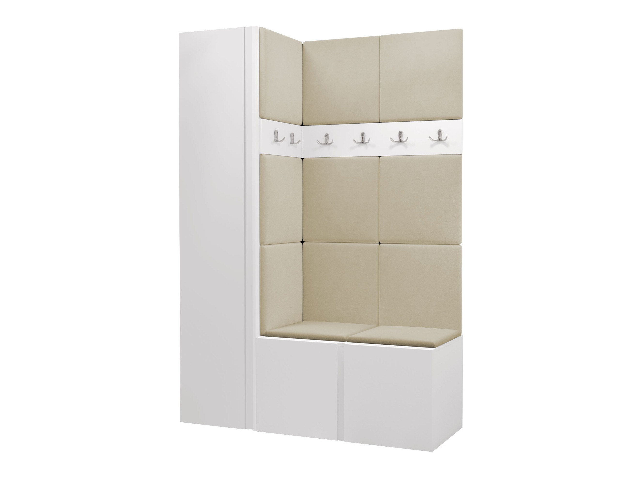 Hallway set Pinis IX (White)