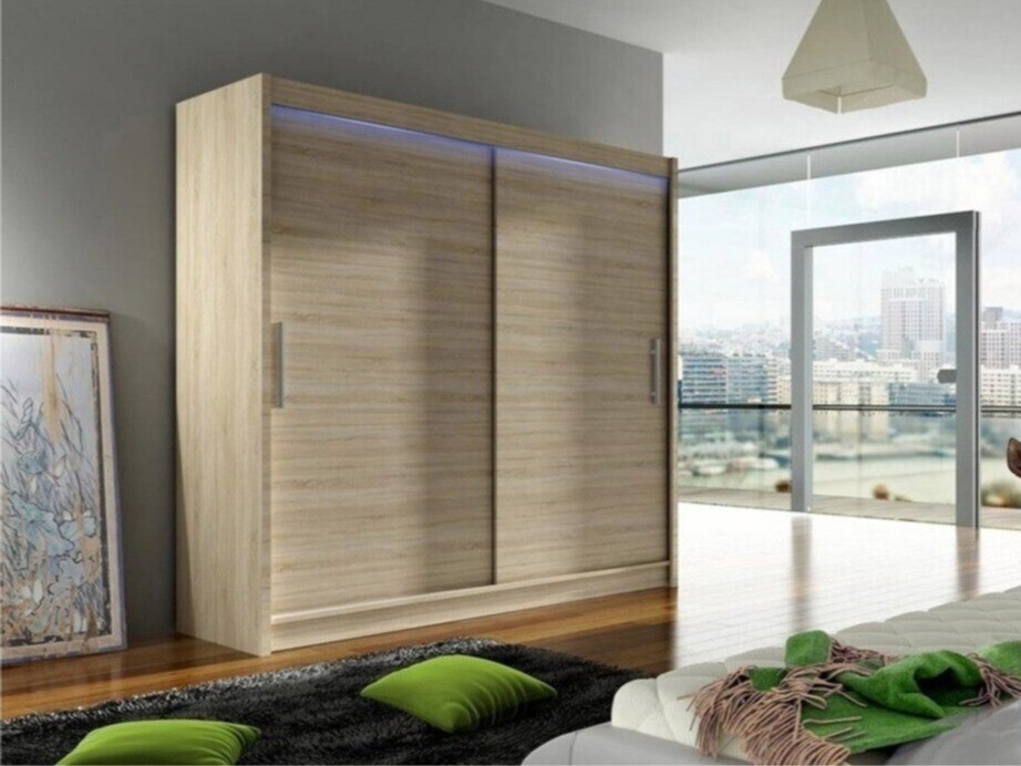 Wardrobe Closico Pallor I (Sonoma oak)