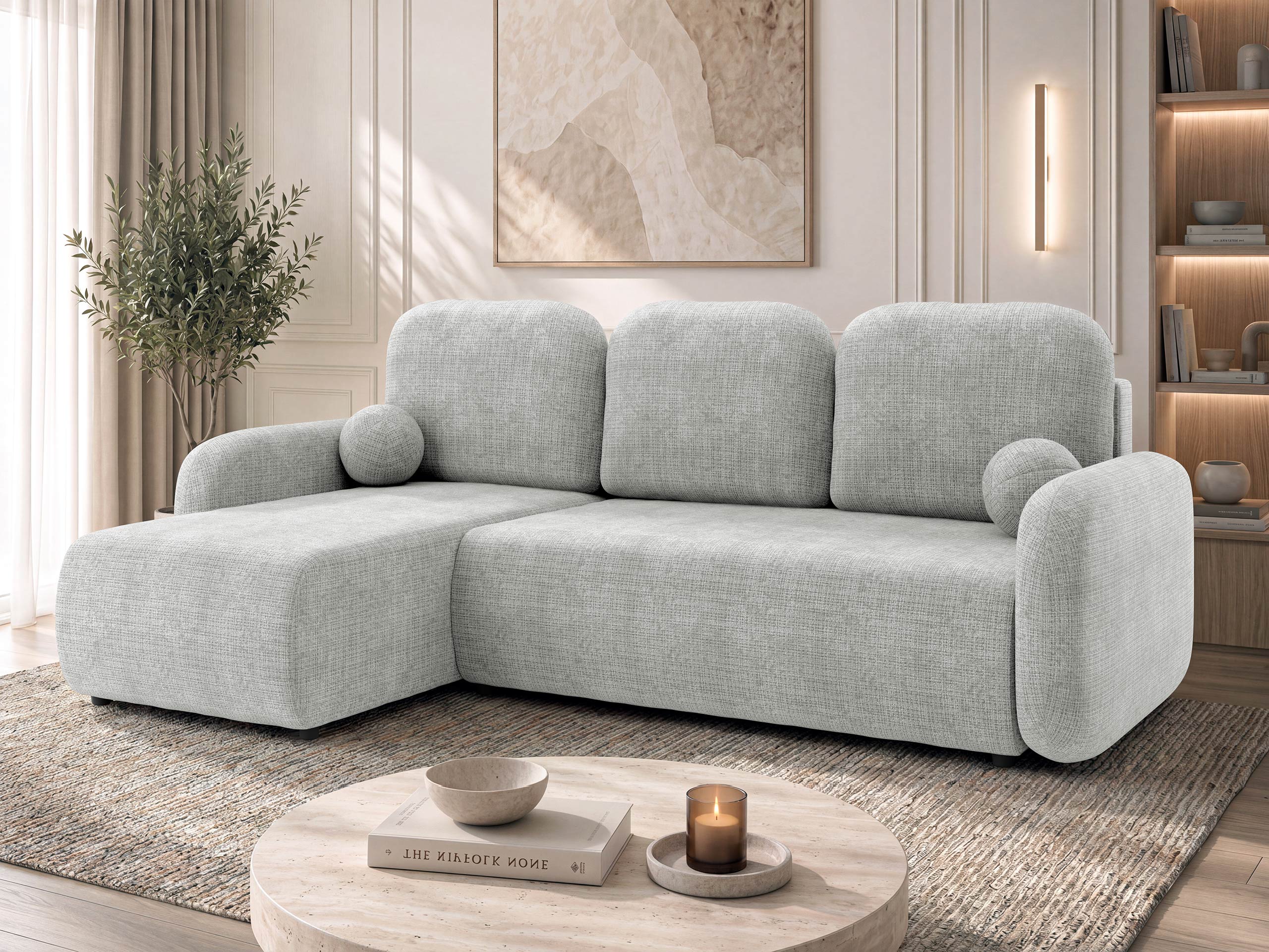 Corner sofa Comfivo Sellos (Crem 81)