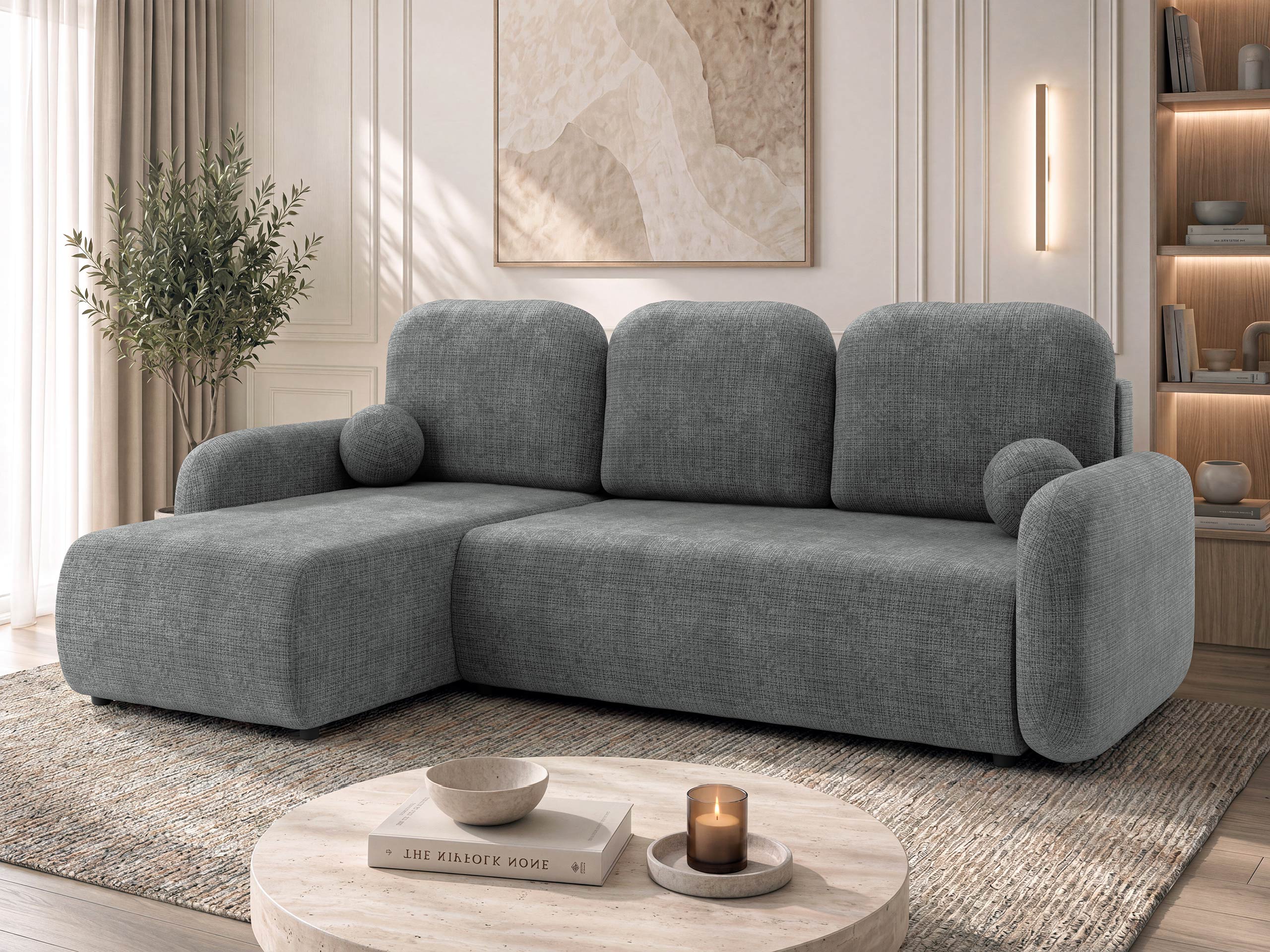 Corner sofa Comfivo Sellos (Crem 95)