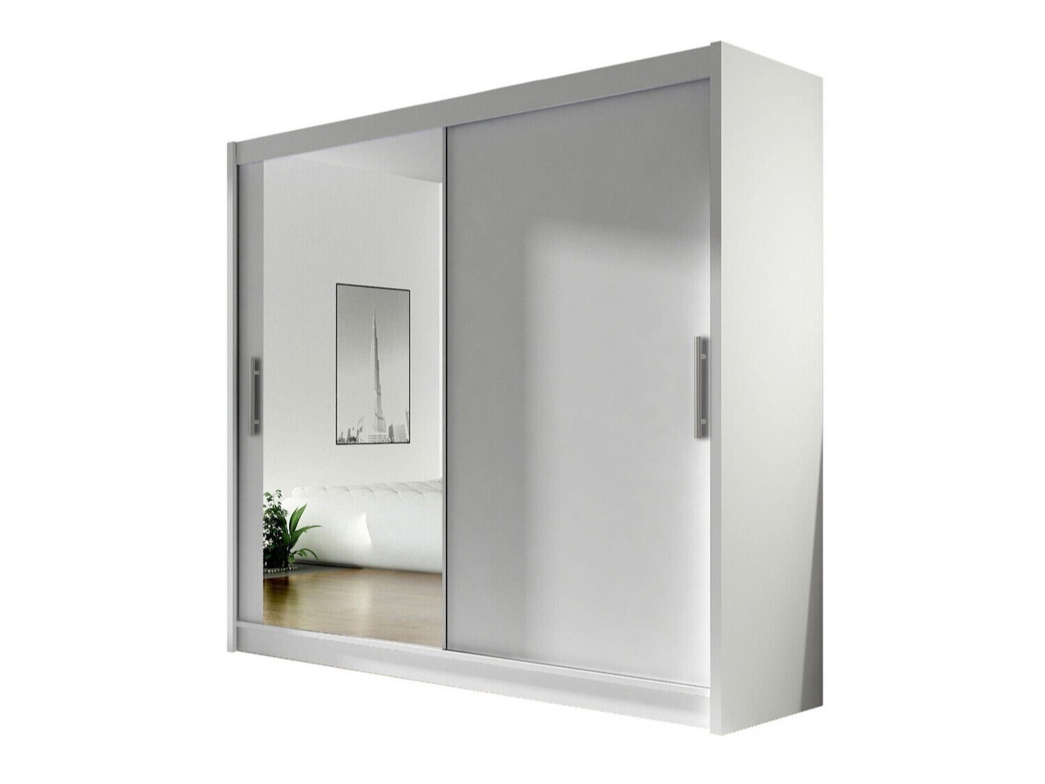 Wardrobe Closico Pallor VI (White)