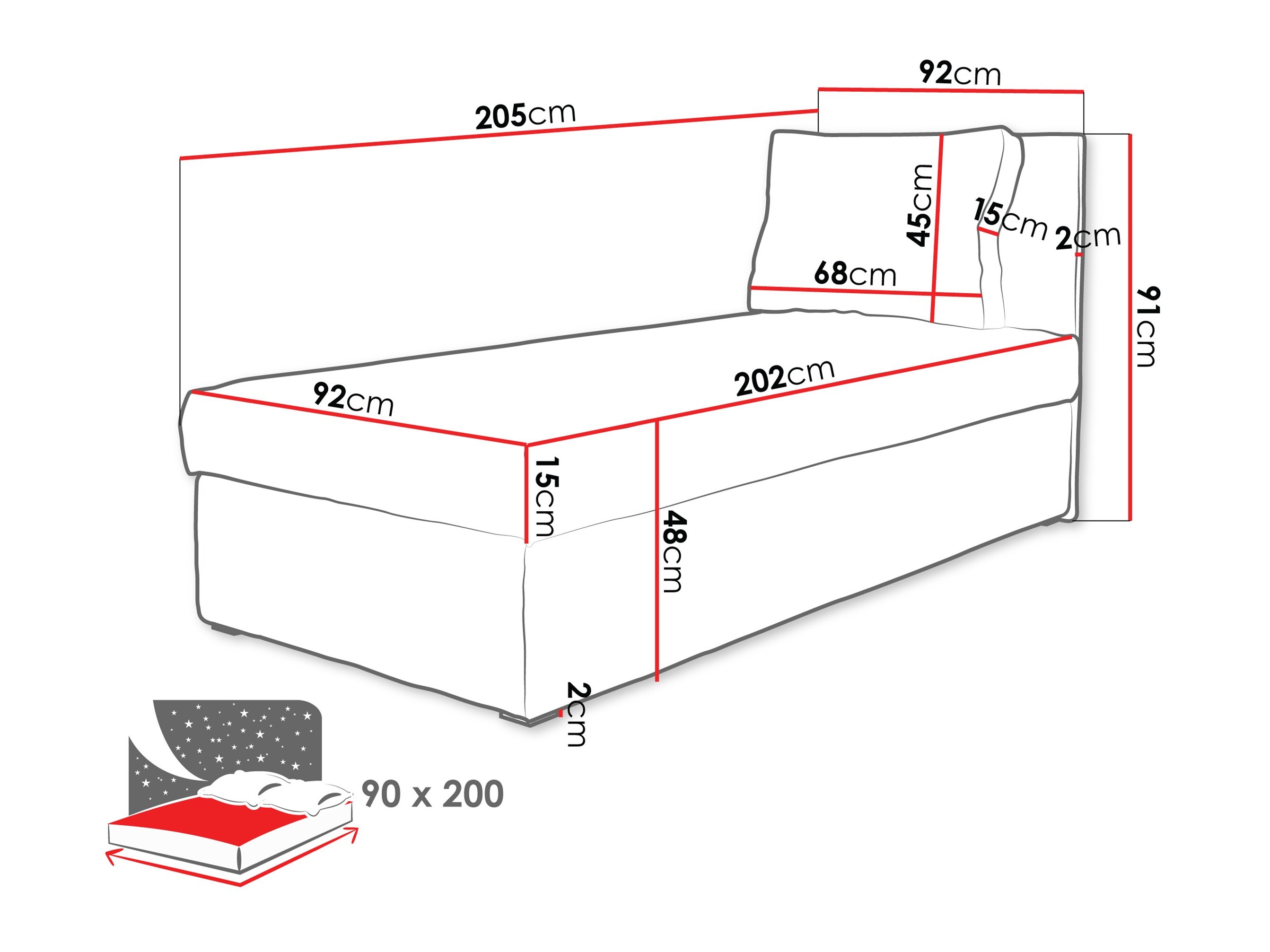 Bed Apium (Polo 894)