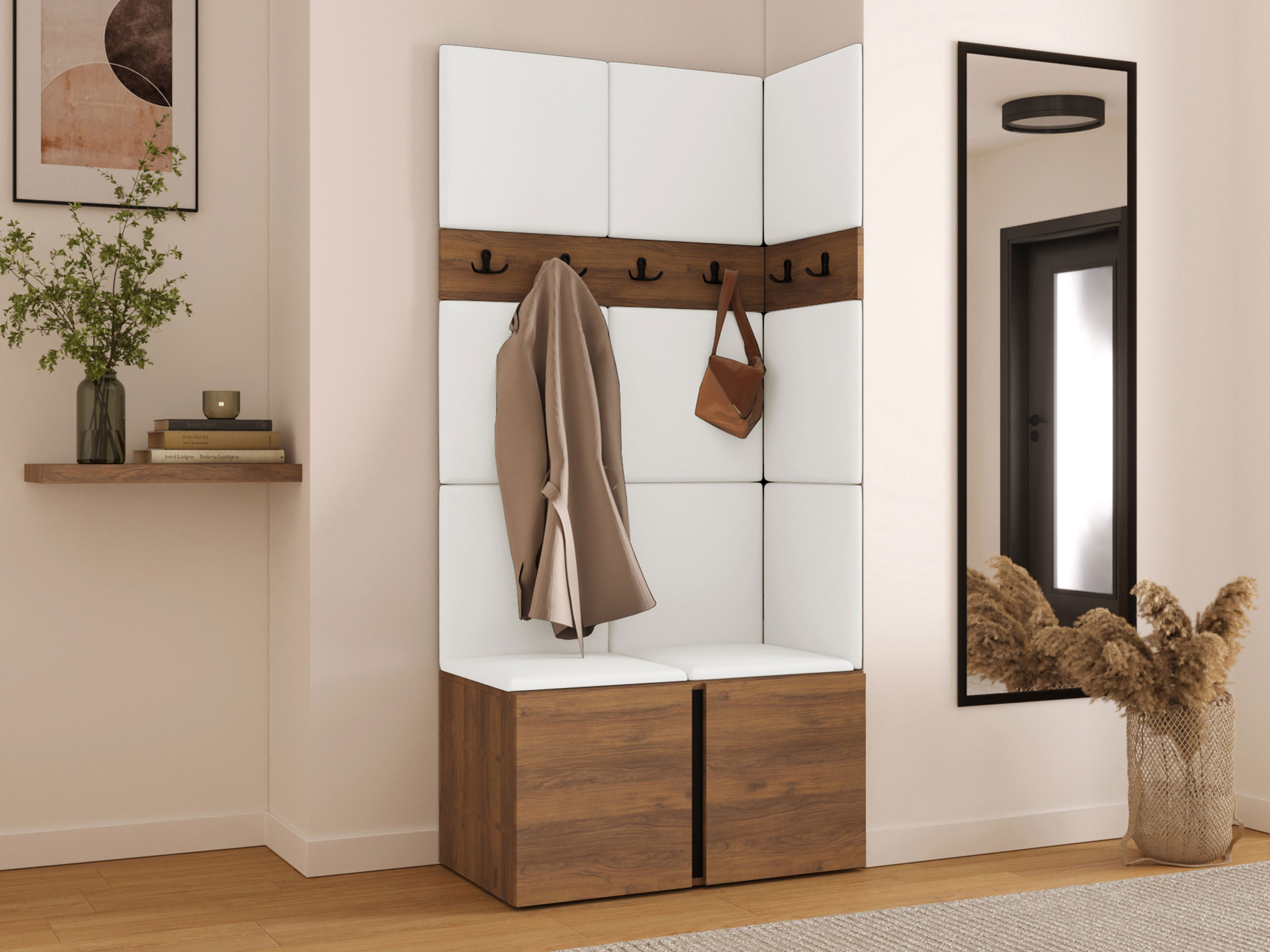 Hallway set Pinis I (Faux leather Soft 017)