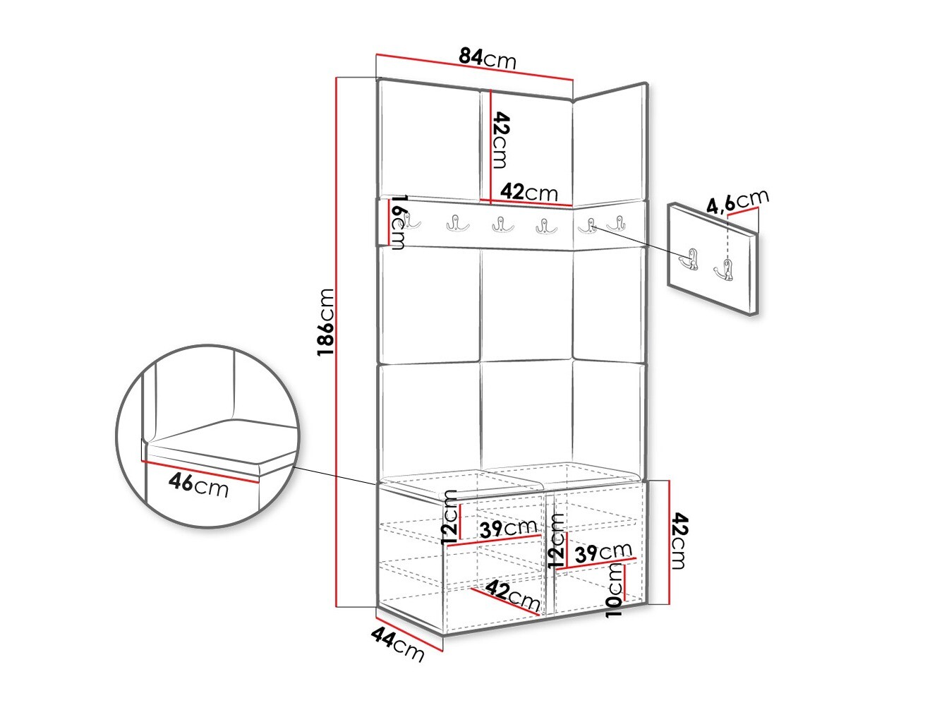 Hallway set Pinis I (Polo 894)