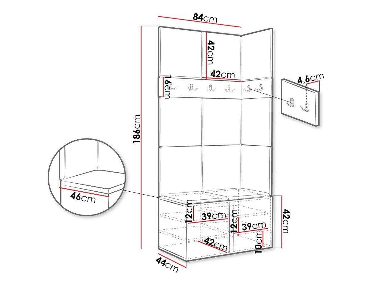 Hallway set Pinis I (Polo 897)