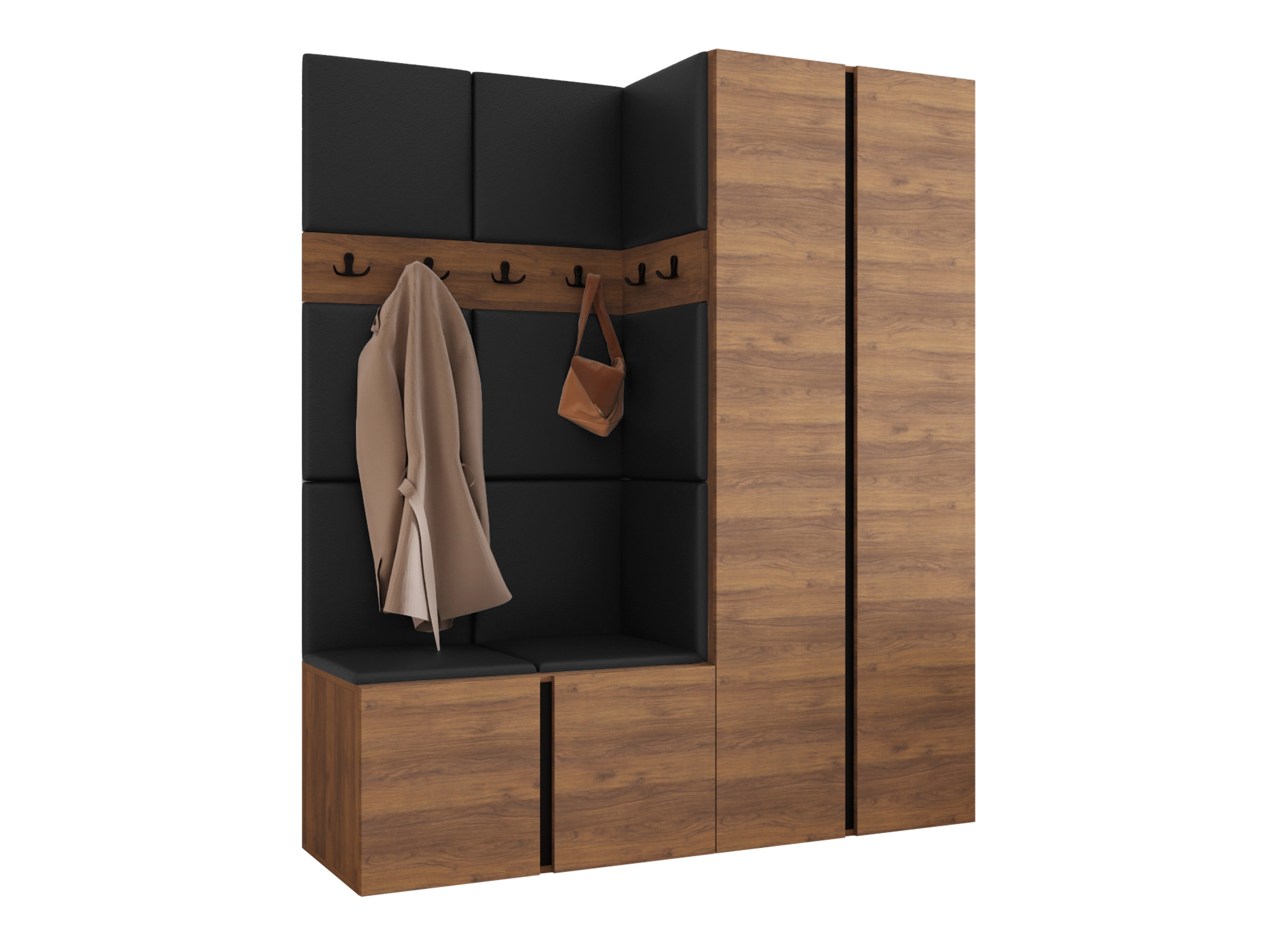 Hallway set Pinis III (Faux leather Soft 011)
