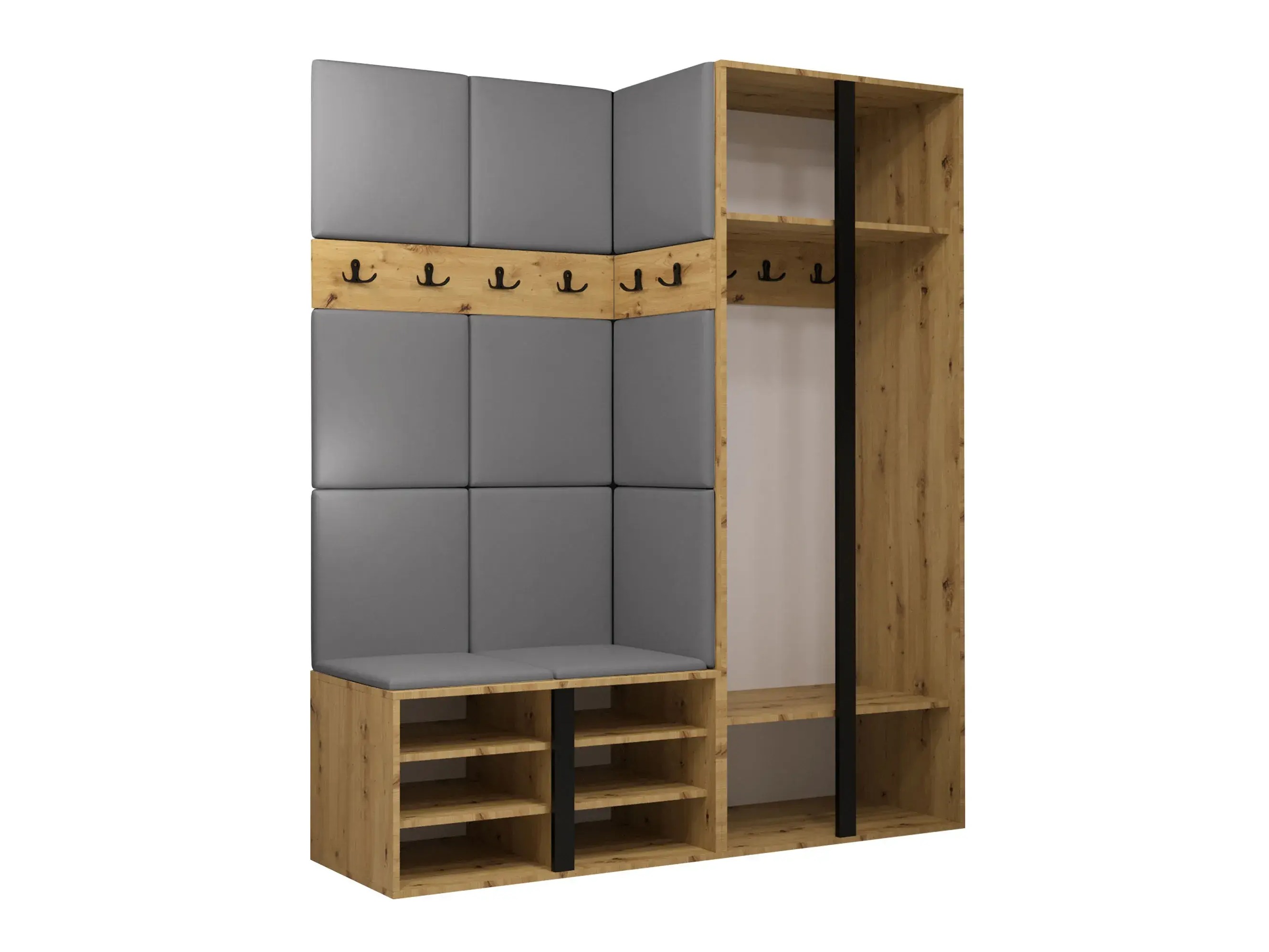 Hallway set Pinis III (Faux leather Soft 011)