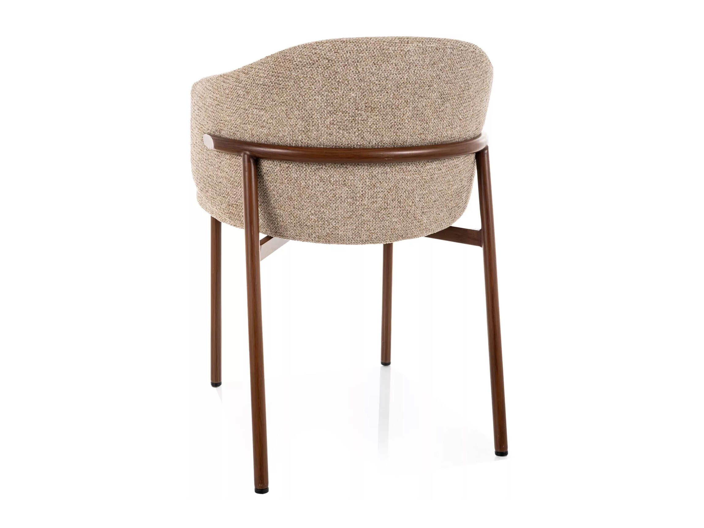 Chair Detroit 1080 (Beige + Walnut)