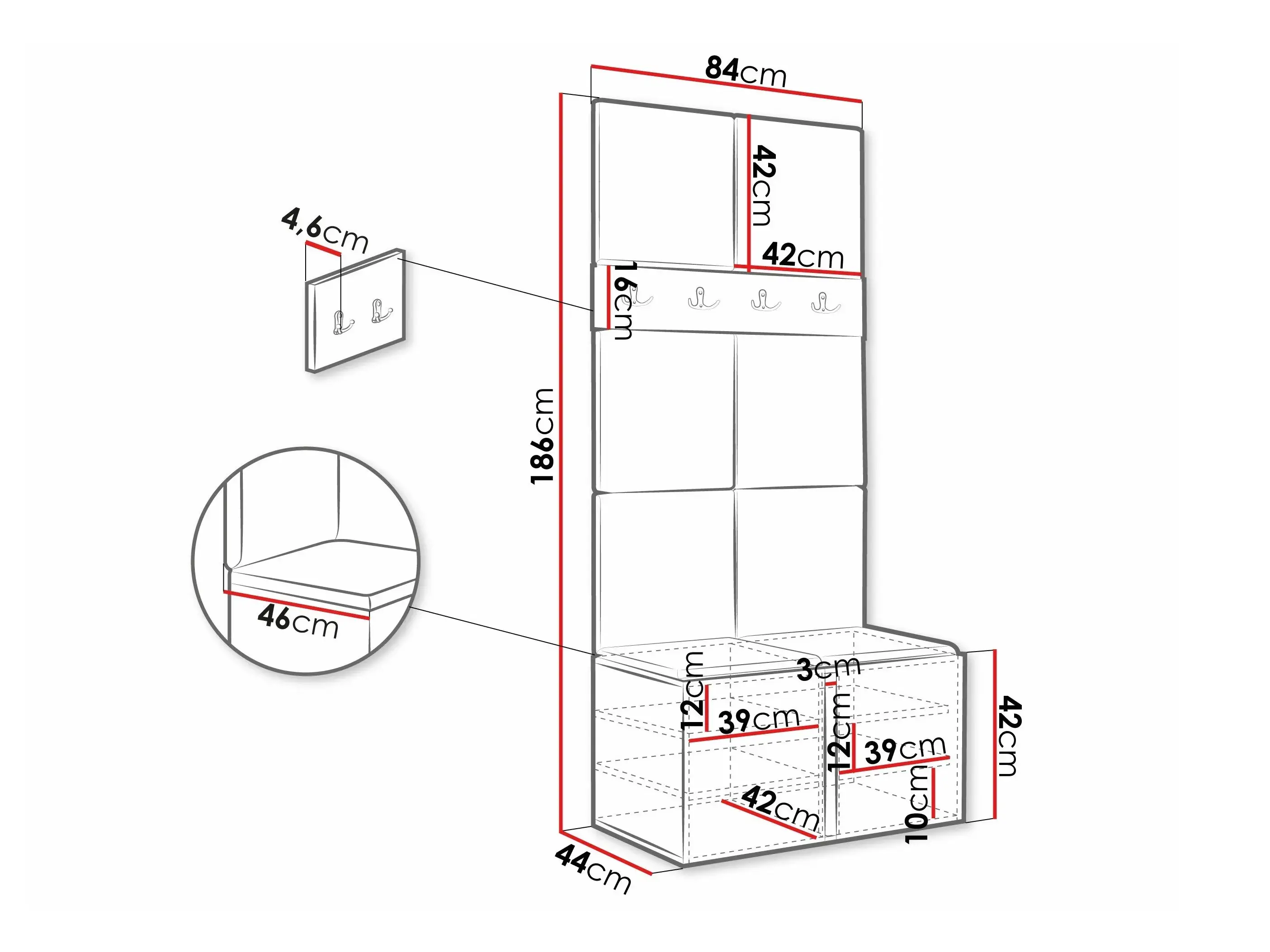 Hallway set Pinis IV (Polo 891)