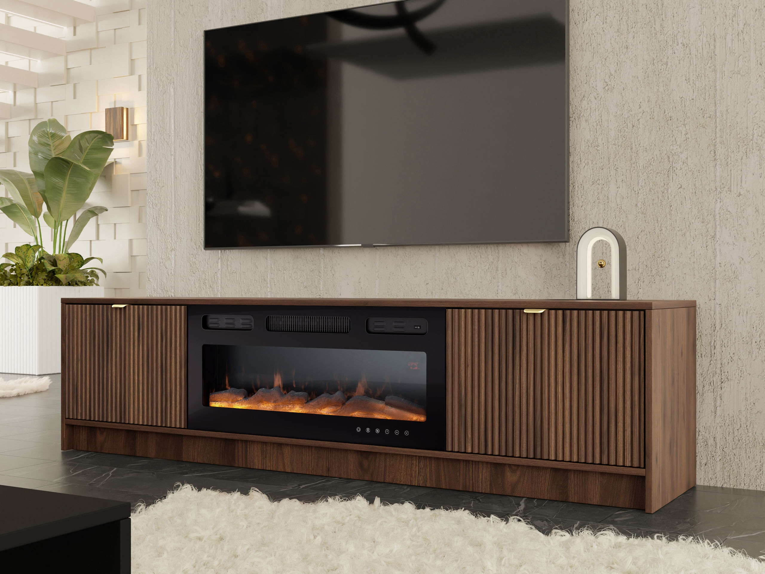 TV stand Comfivo Papilio II (Walnut)