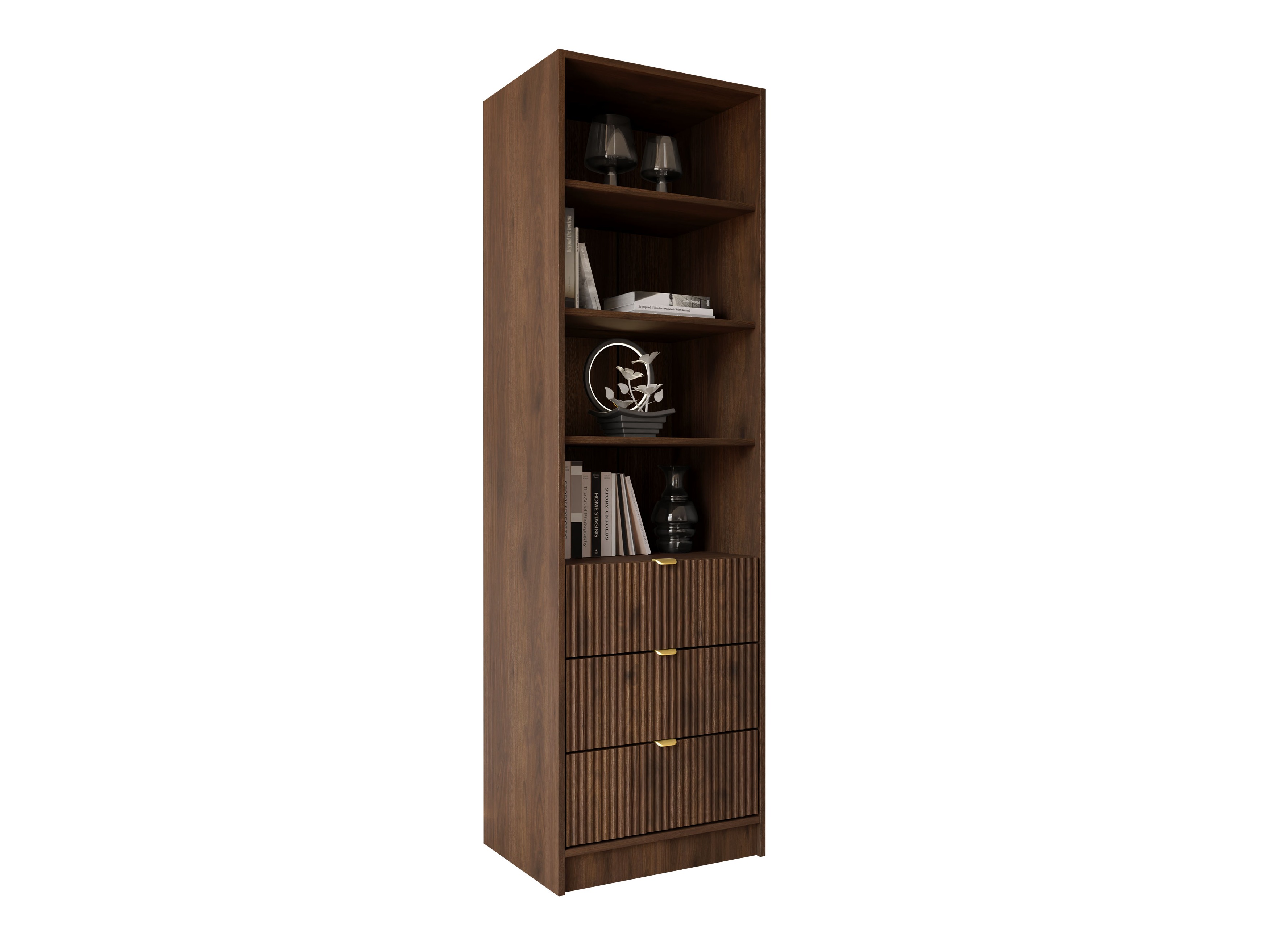 Bookcase Comfivo Papilio (Walnut)