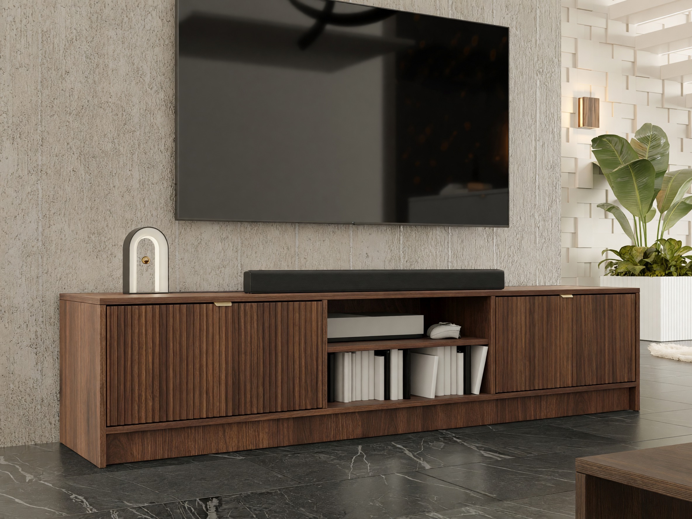 TV stand Comfivo Papilio I (Walnut)