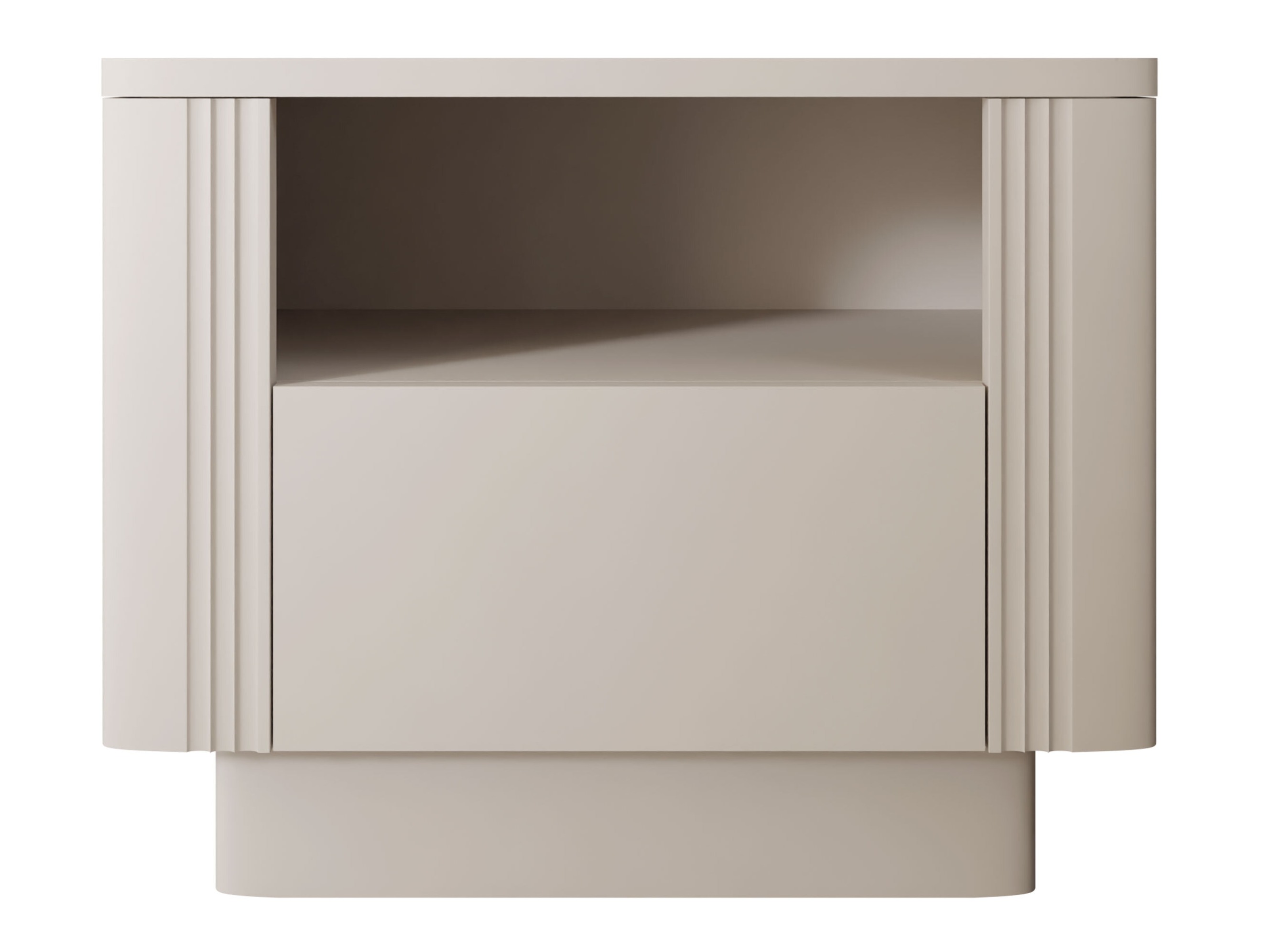 Bedside table Comfivo Levavio 102 (Beige)