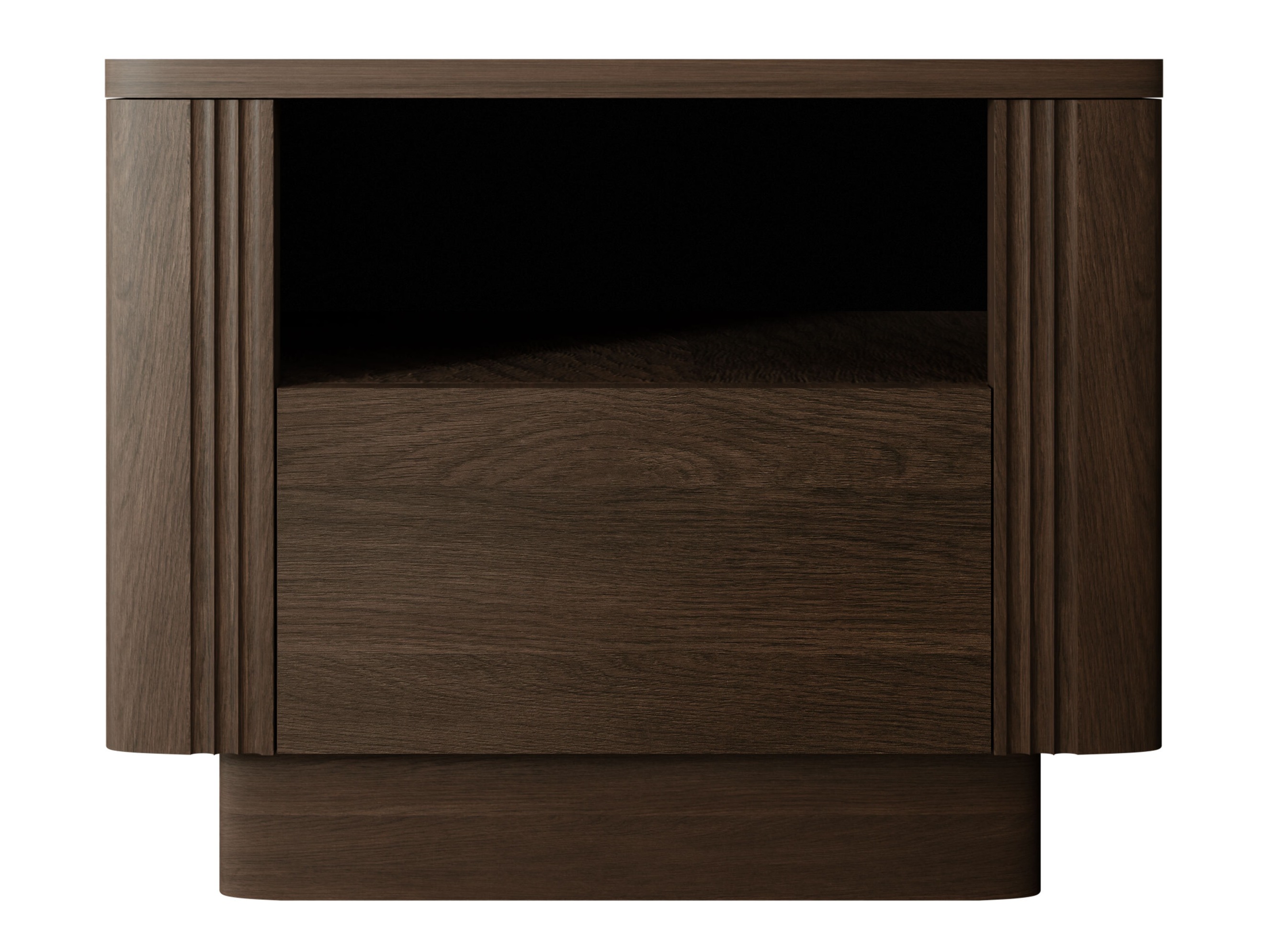 Bedside table Comfivo Levavio 102 (Dark oak)