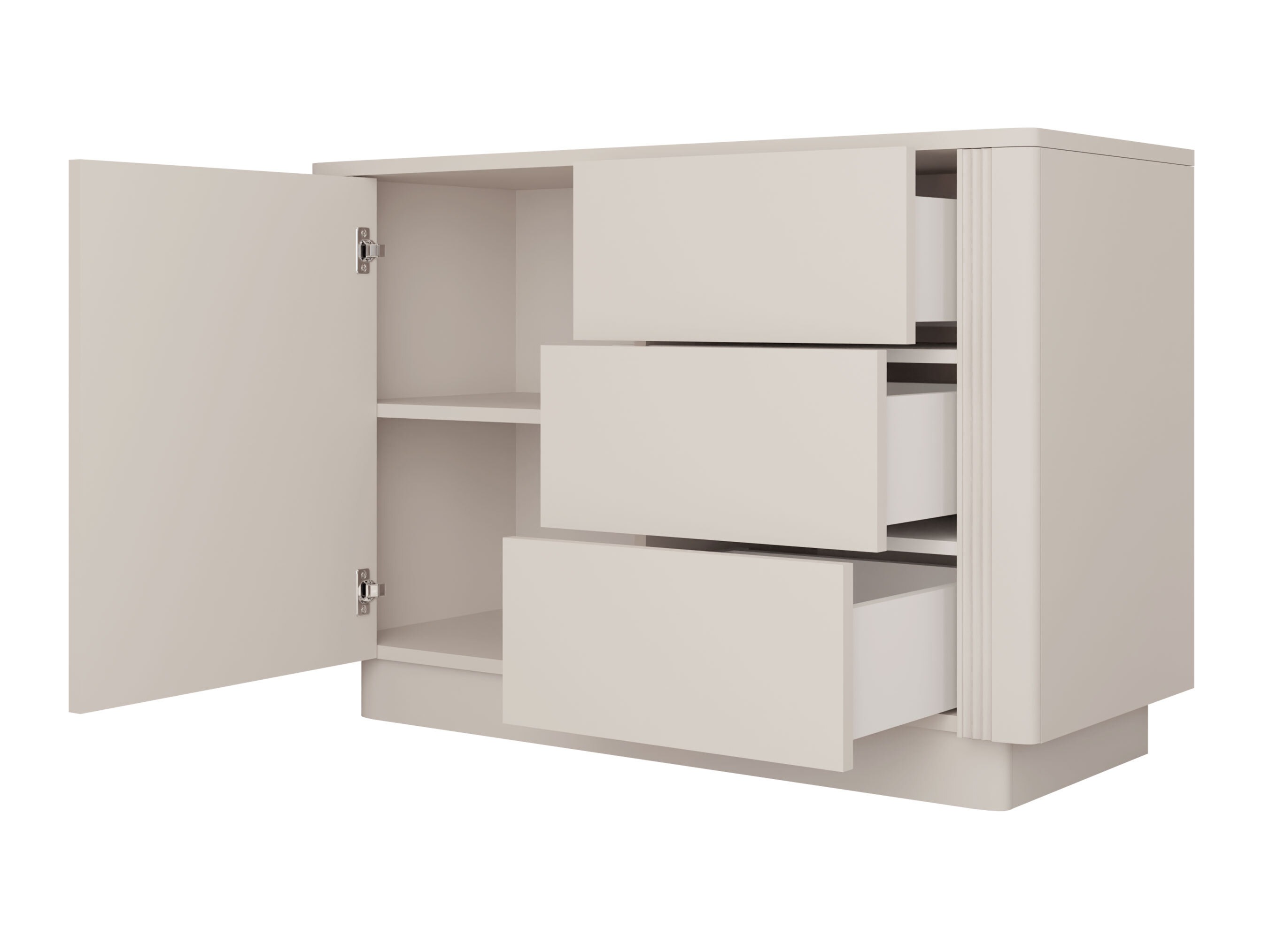 Chest of drawers Comfivo Levavio 100 (Beige)