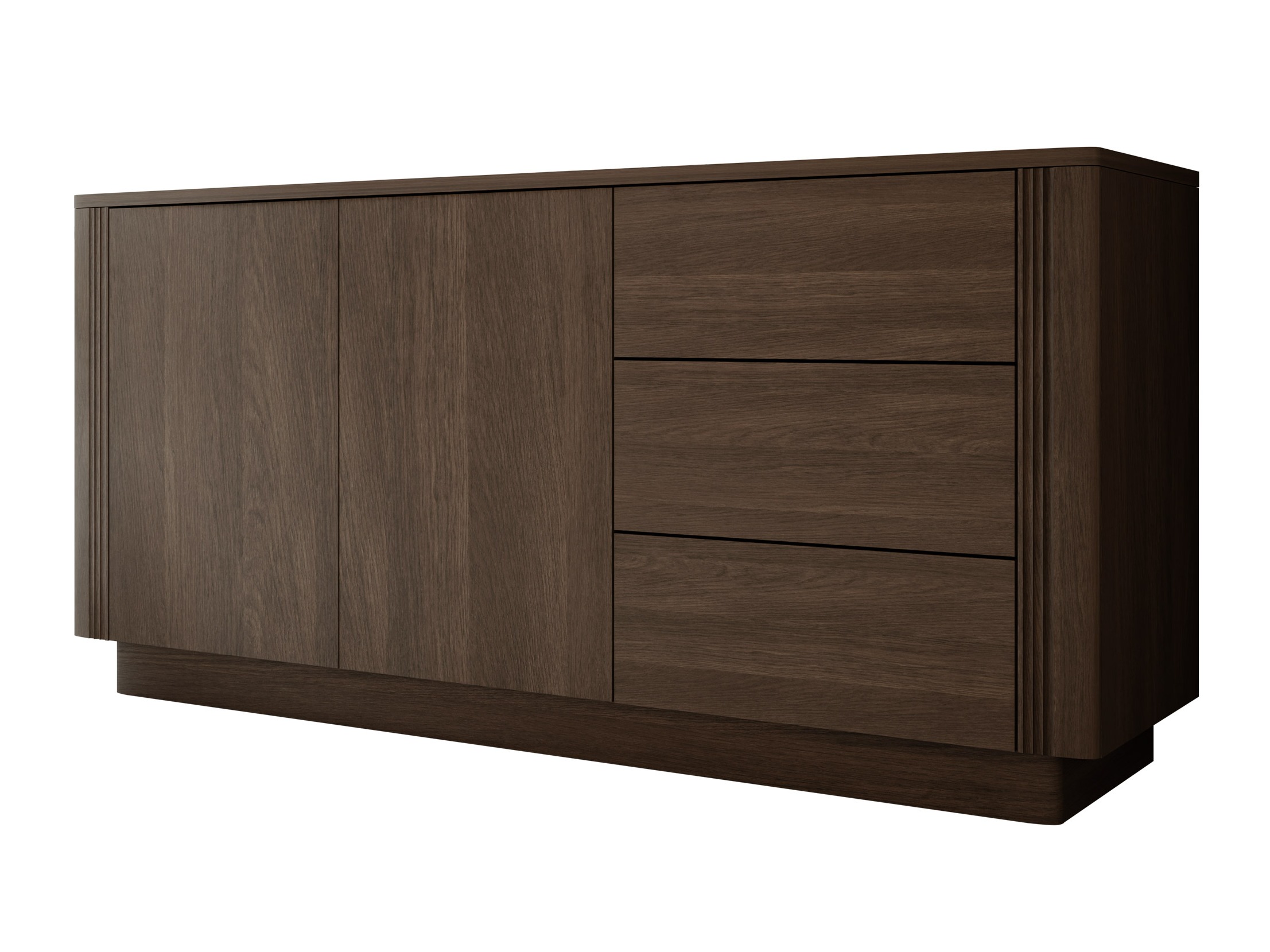Chest of drawers Comfivo Levavio 101 (Dark oak)