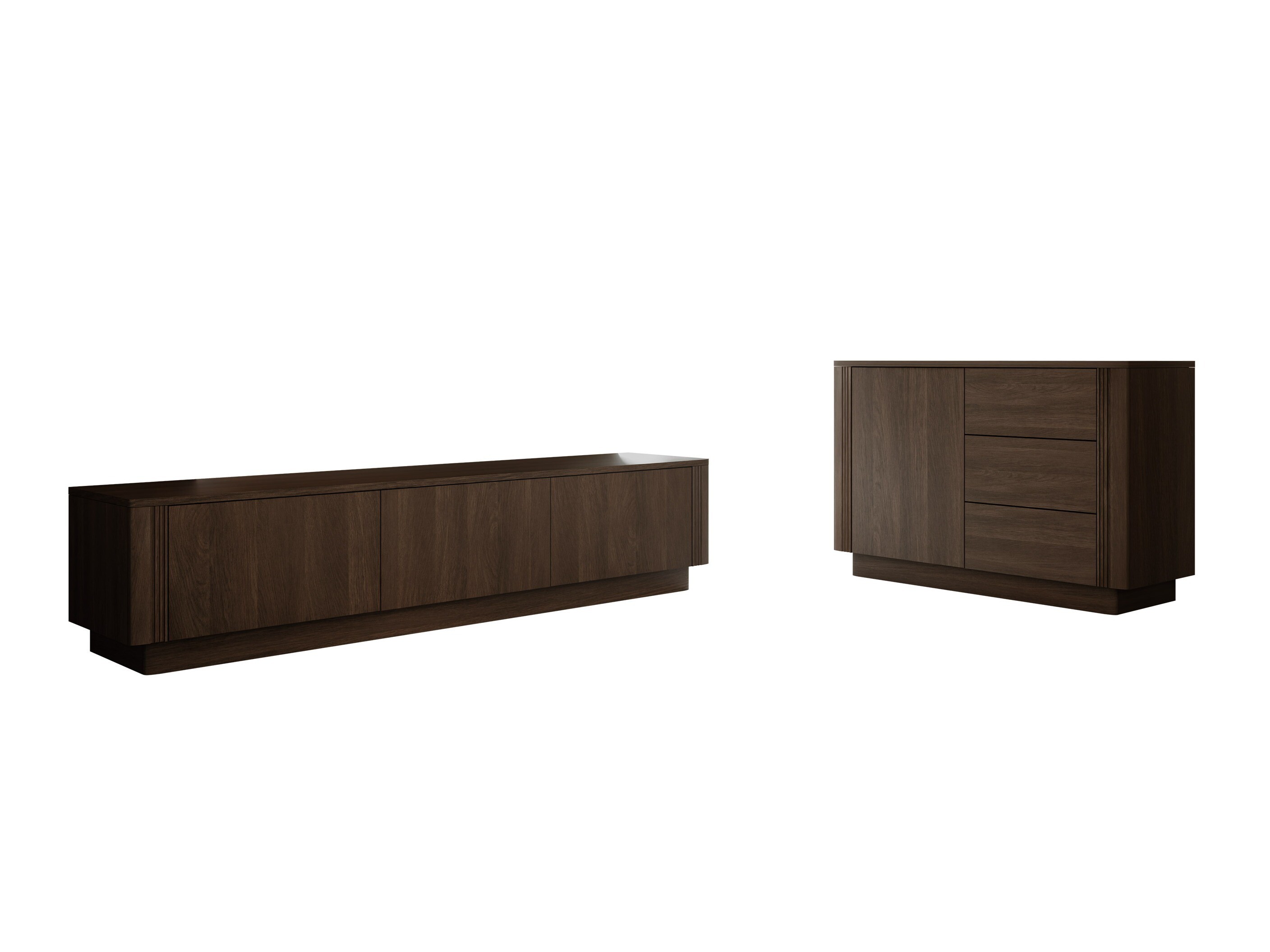 Living room set Comfivo Levavio 106 (Dark oak)