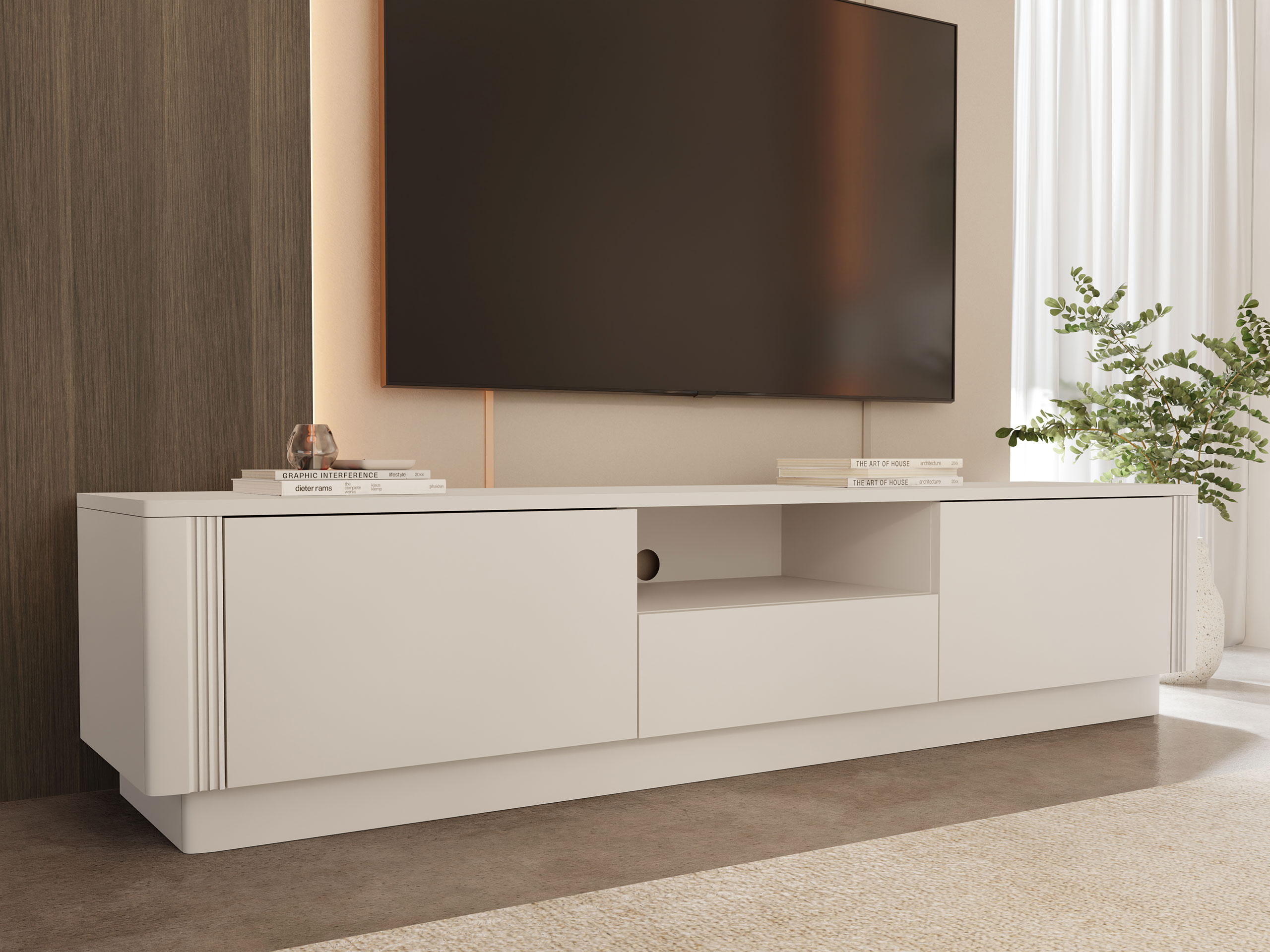 TV stand Comfivo Levavio 103 (Beige)