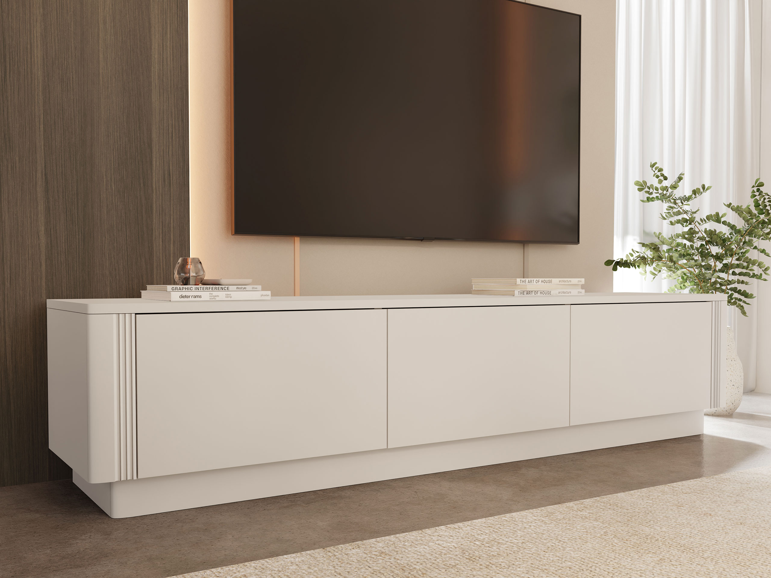 TV stand Comfivo Levavio 104 (Beige)