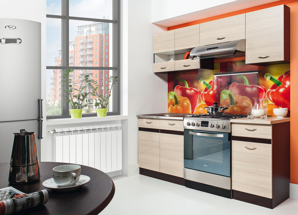 Modular cabinet with doors Eli Light 103