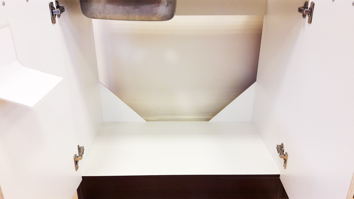 Modular sink cabinet with doors Eli Light 107