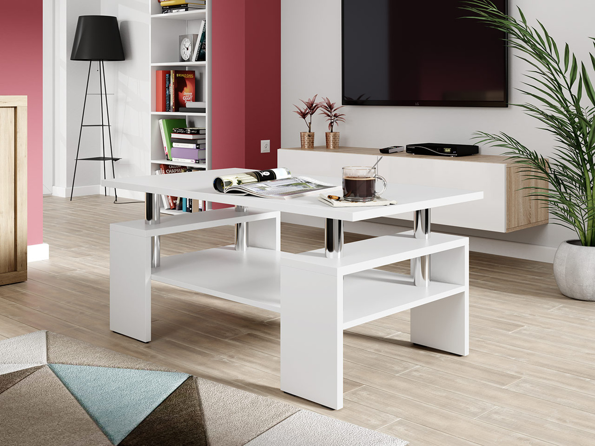 Coffee table Fortunal (White)