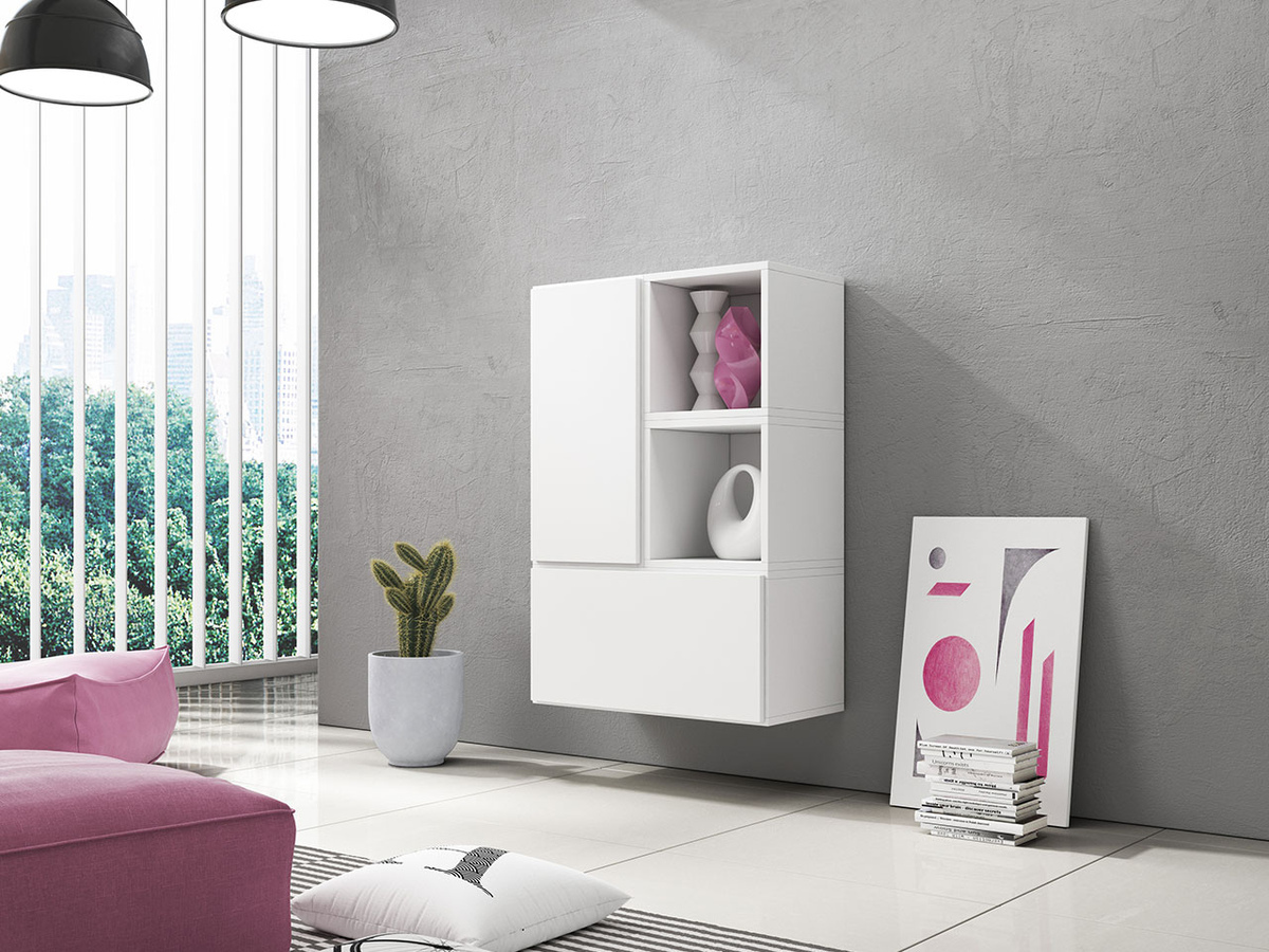 Set of cabinets Corbele 122 (White)