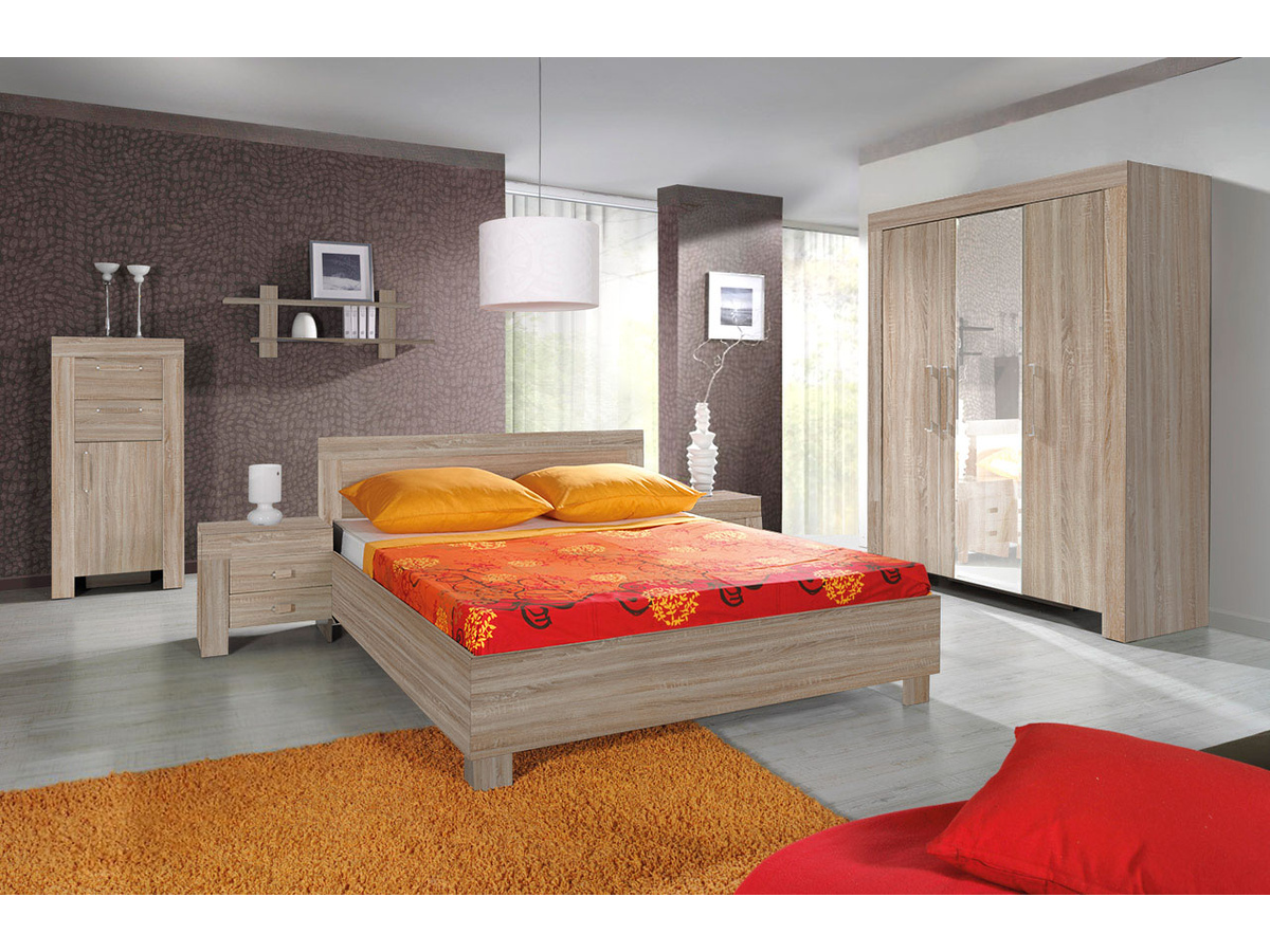 Bed Melfeli 119 (Sonoma oak)
