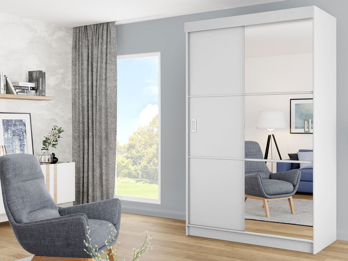 Wardrobe Dover 111 (White)