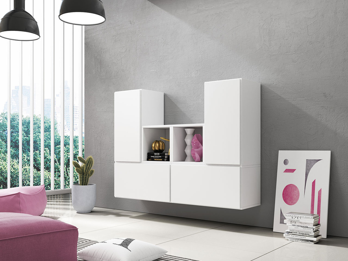 Set of cabinets Corbele 123 (White)